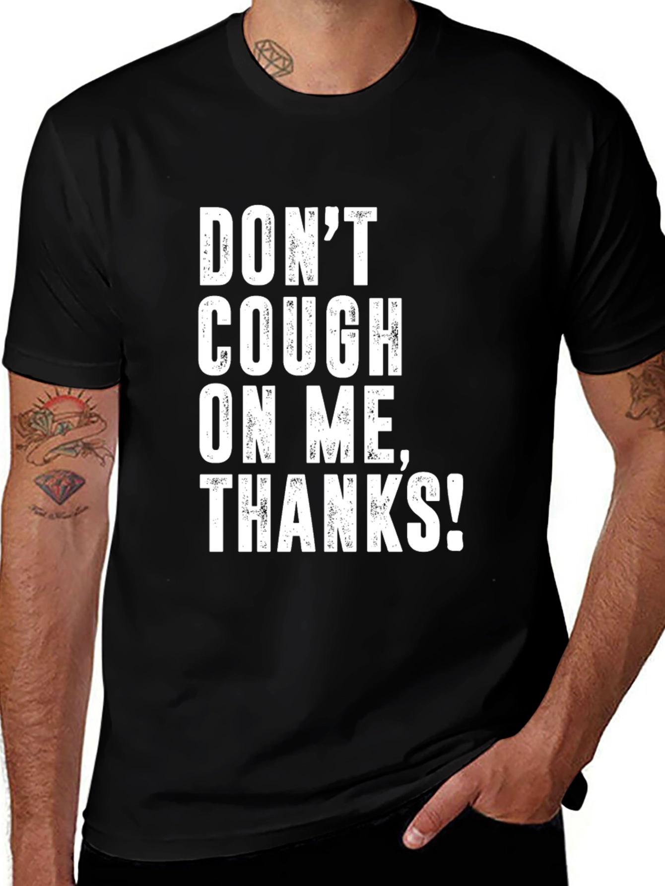Variant 9 of Don't Cough on Me! Graphic T-Shirt
