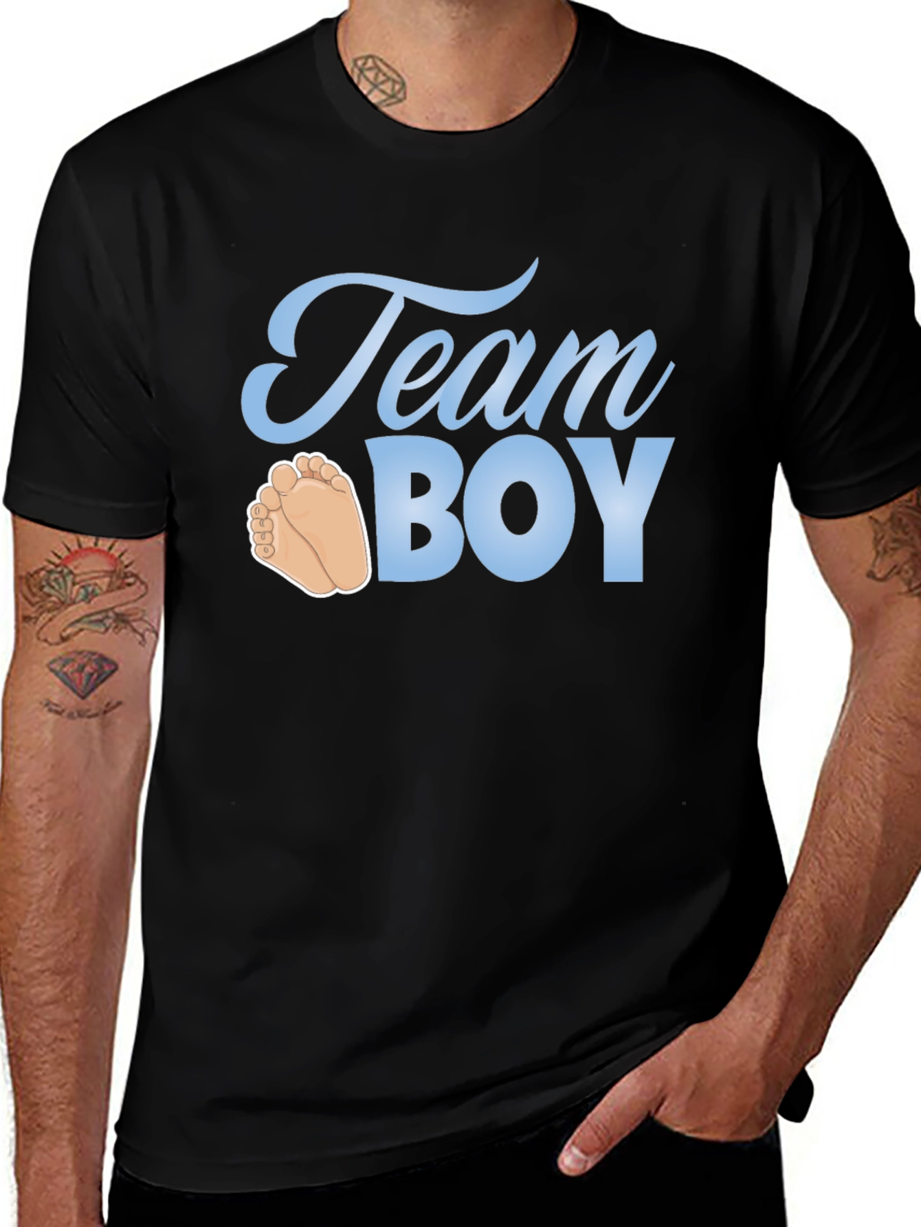 Team Boy Baby Shower T-Shirt