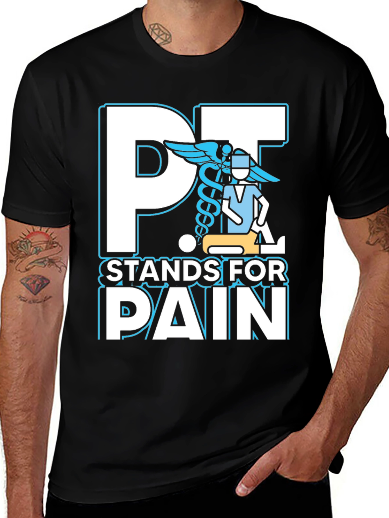 Variant 6 of PT Stands for Pain T-Shirt