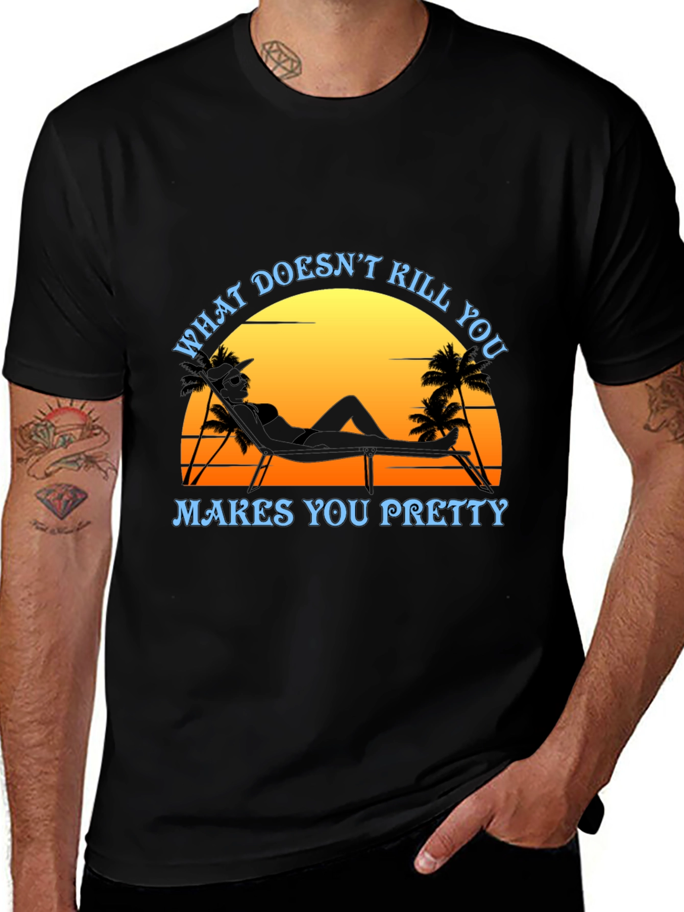 Variant 16 of What Doesn't Kill You Makes You Pretty T-Shirt