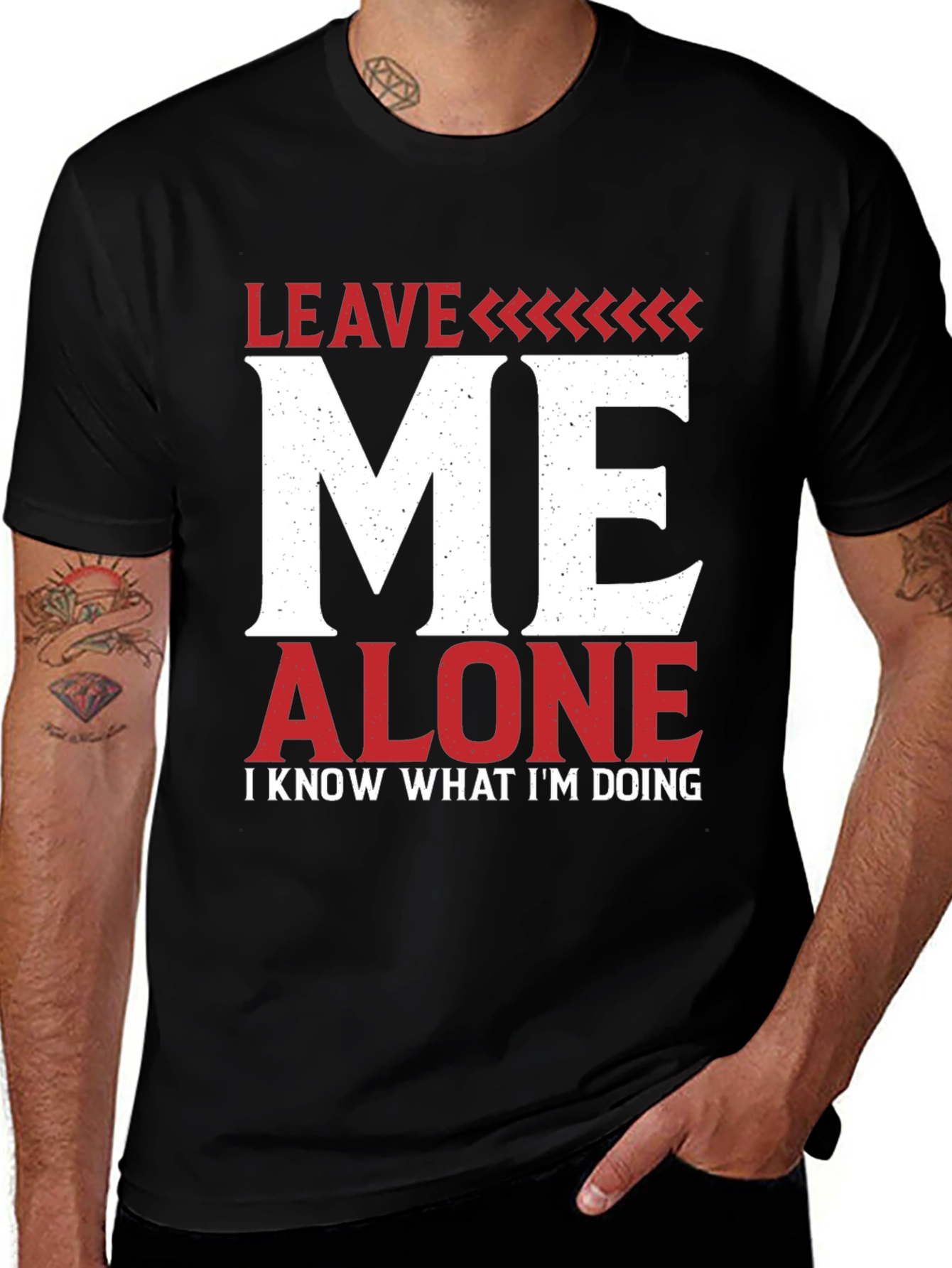 Variant 27 of Leave Me Alone Graphic Tee