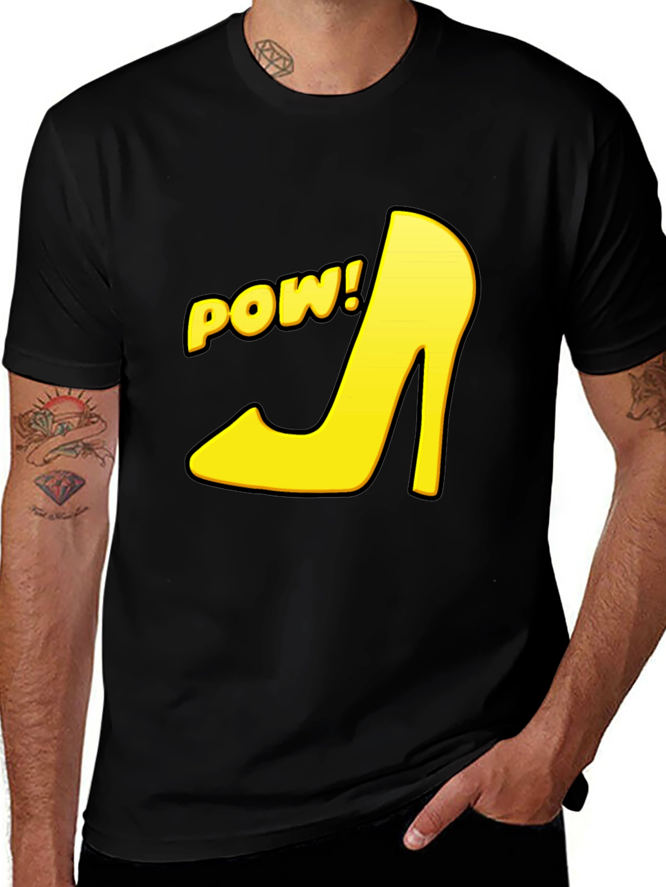 Pow! High Heel Graphic T-Shirt