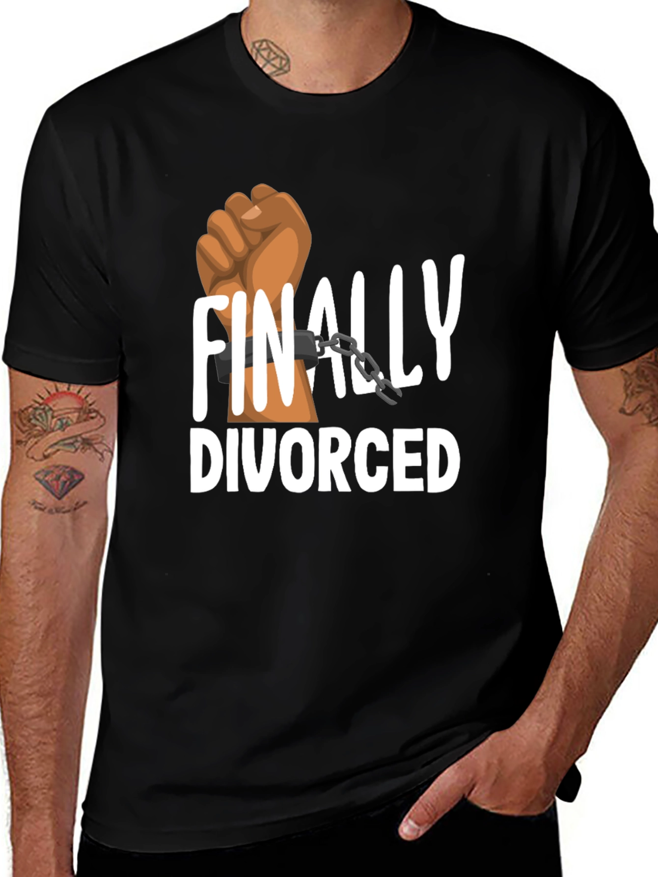 Finally Divorced Graphic T-Shirt