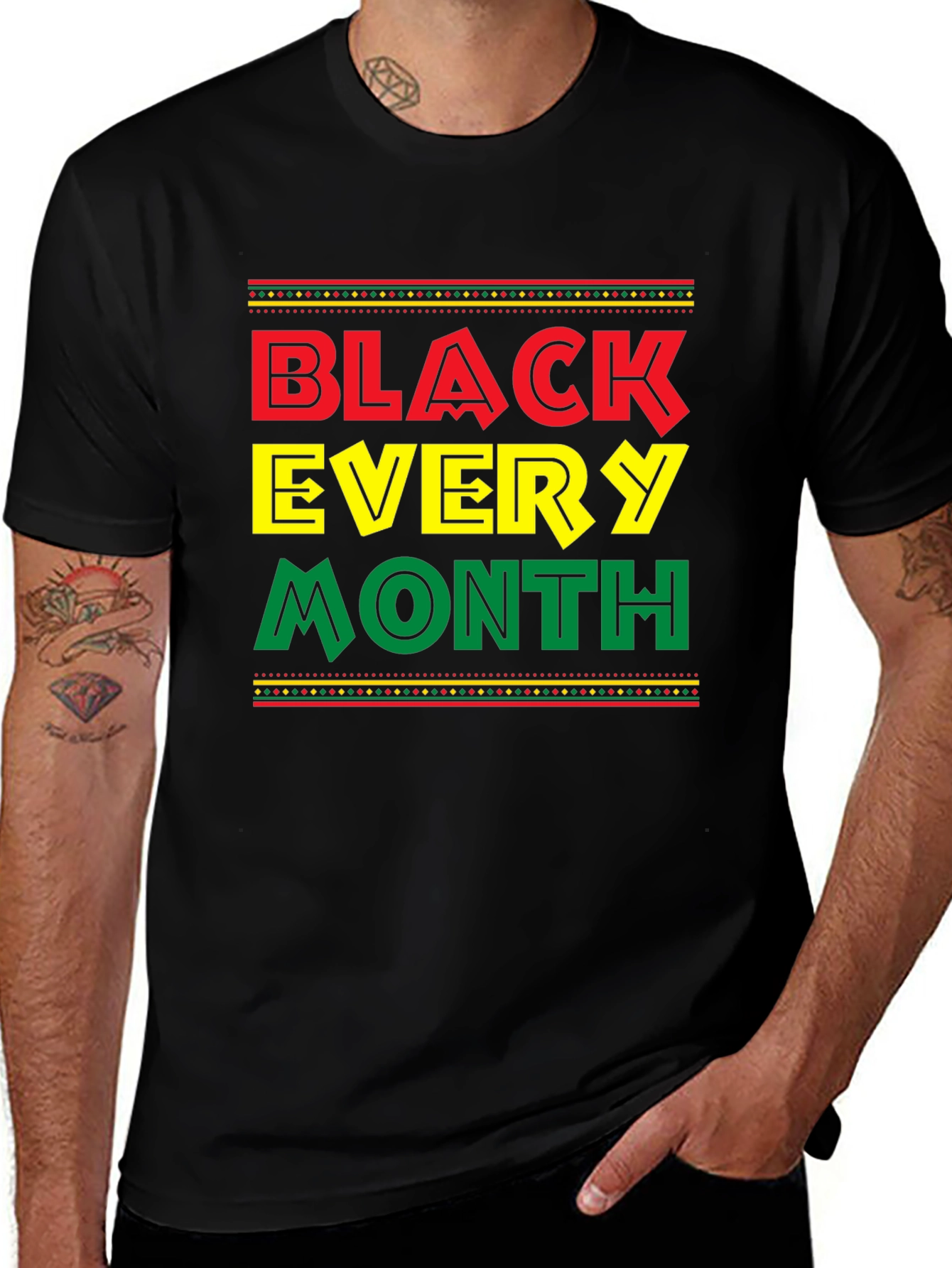 Variant 24 of Black Every Month Graphic Tee