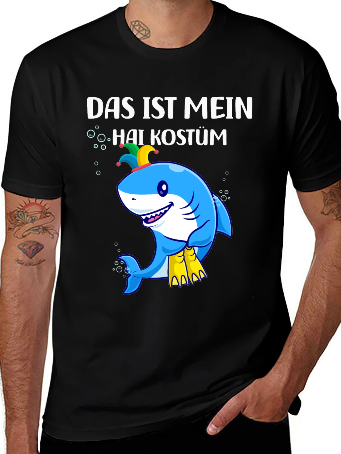 Variant 22 of Das Ist Mein Haikostüm - Shark Costume T-Shirt