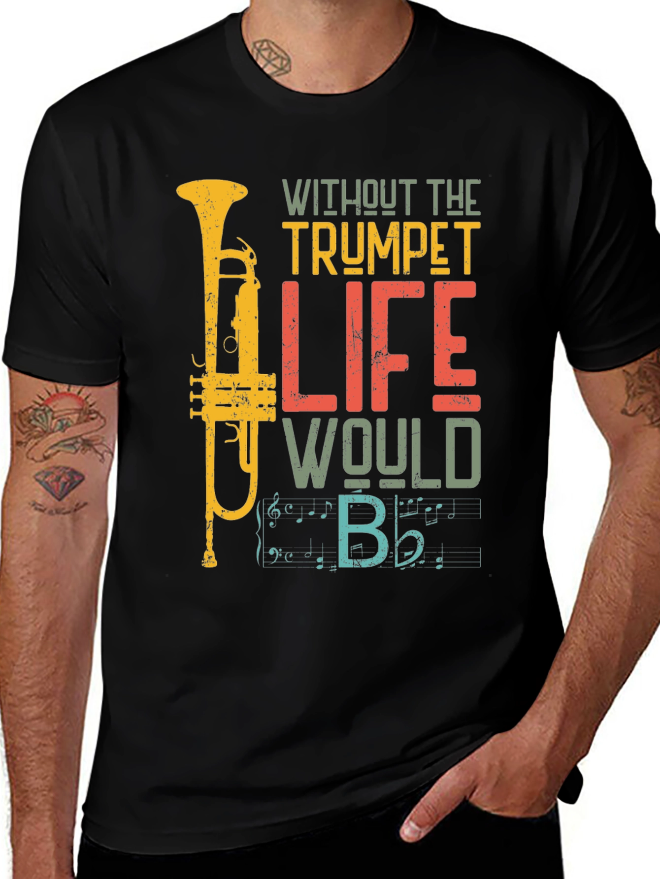 Variant 18 of Trumpet Life T-Shirt - Musician Apparel