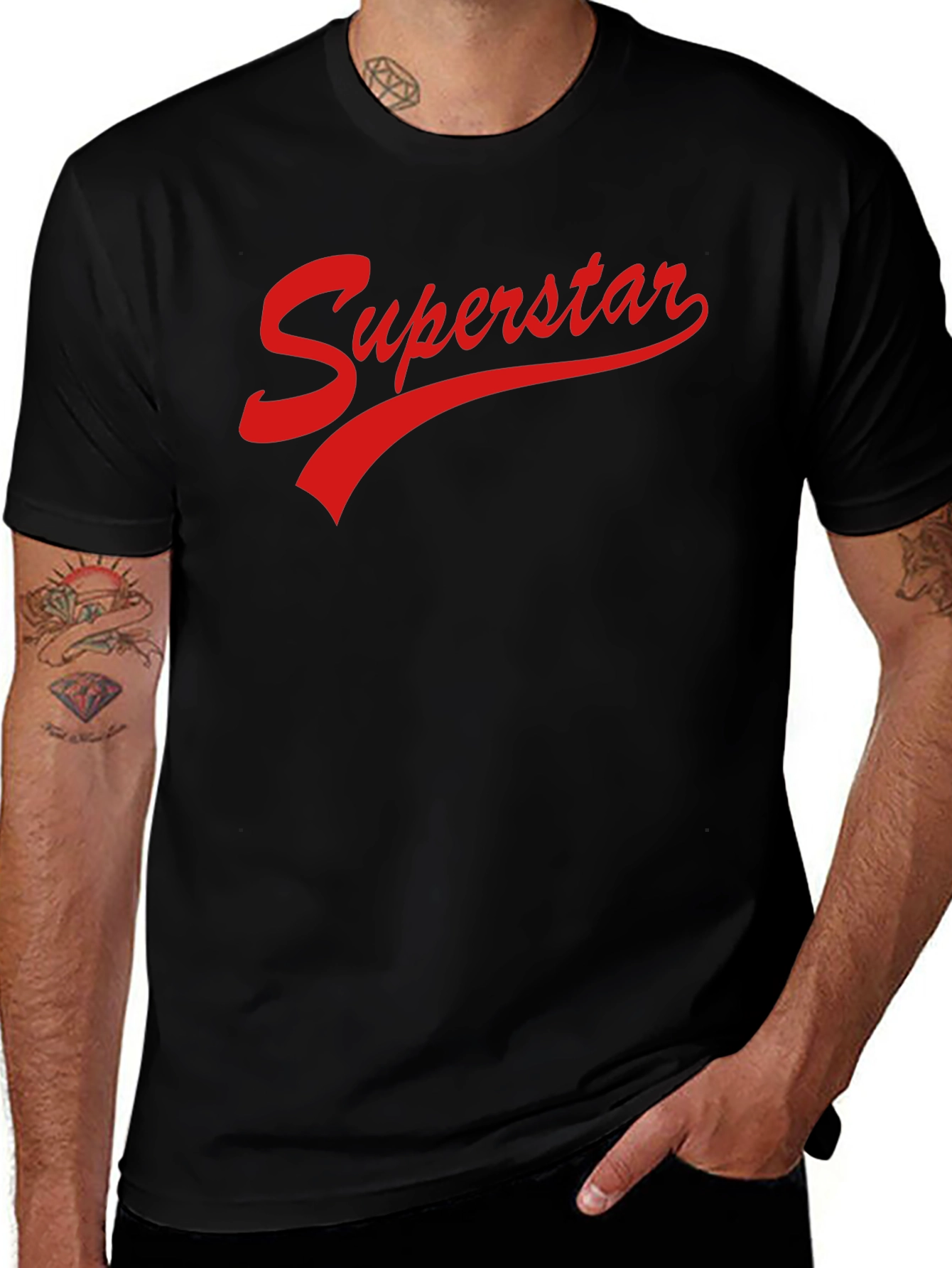 Variant 30 of Superstar Graphic Tee - Classic Style