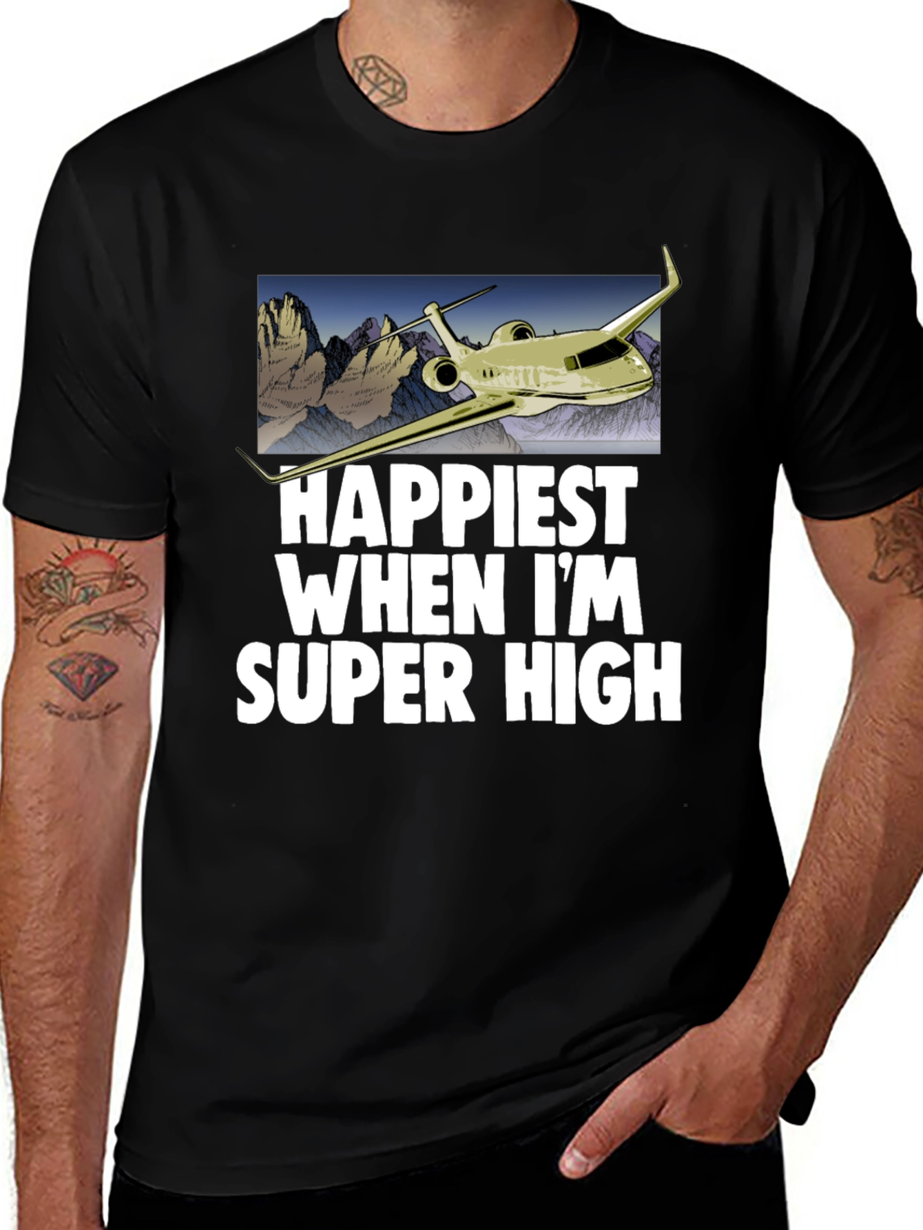 Variant 8 of Happiest When I'm Super High T-Shirt