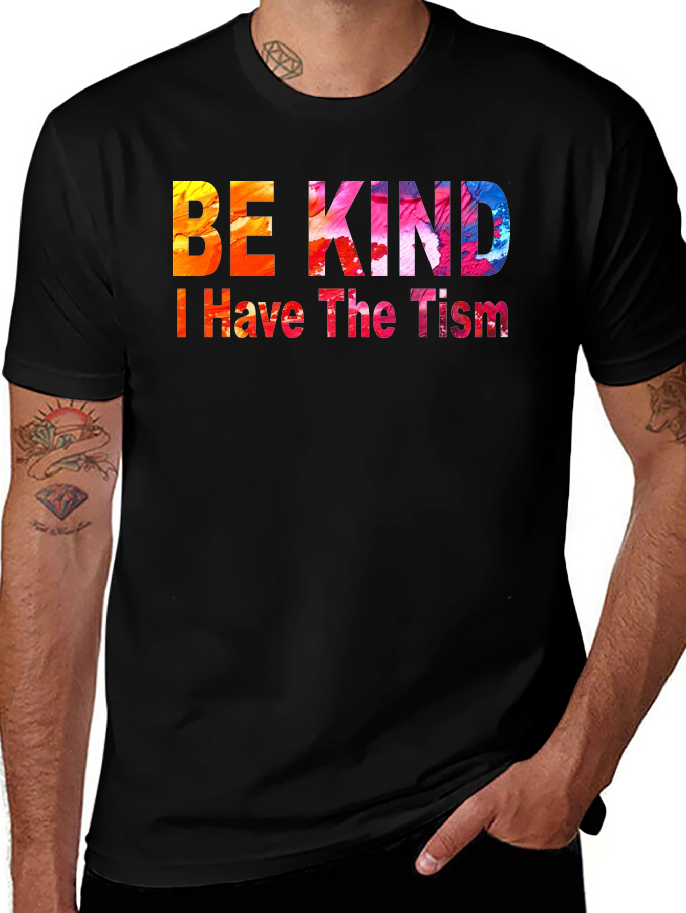 Variant 16 of Be Kind Autism Awareness Graphic T-Shirt