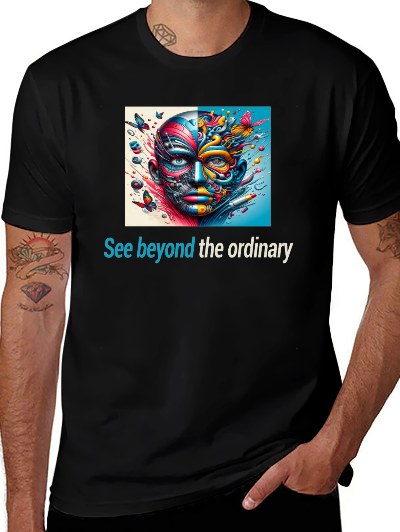 Variant 5 of See Beyond T-Shirt
