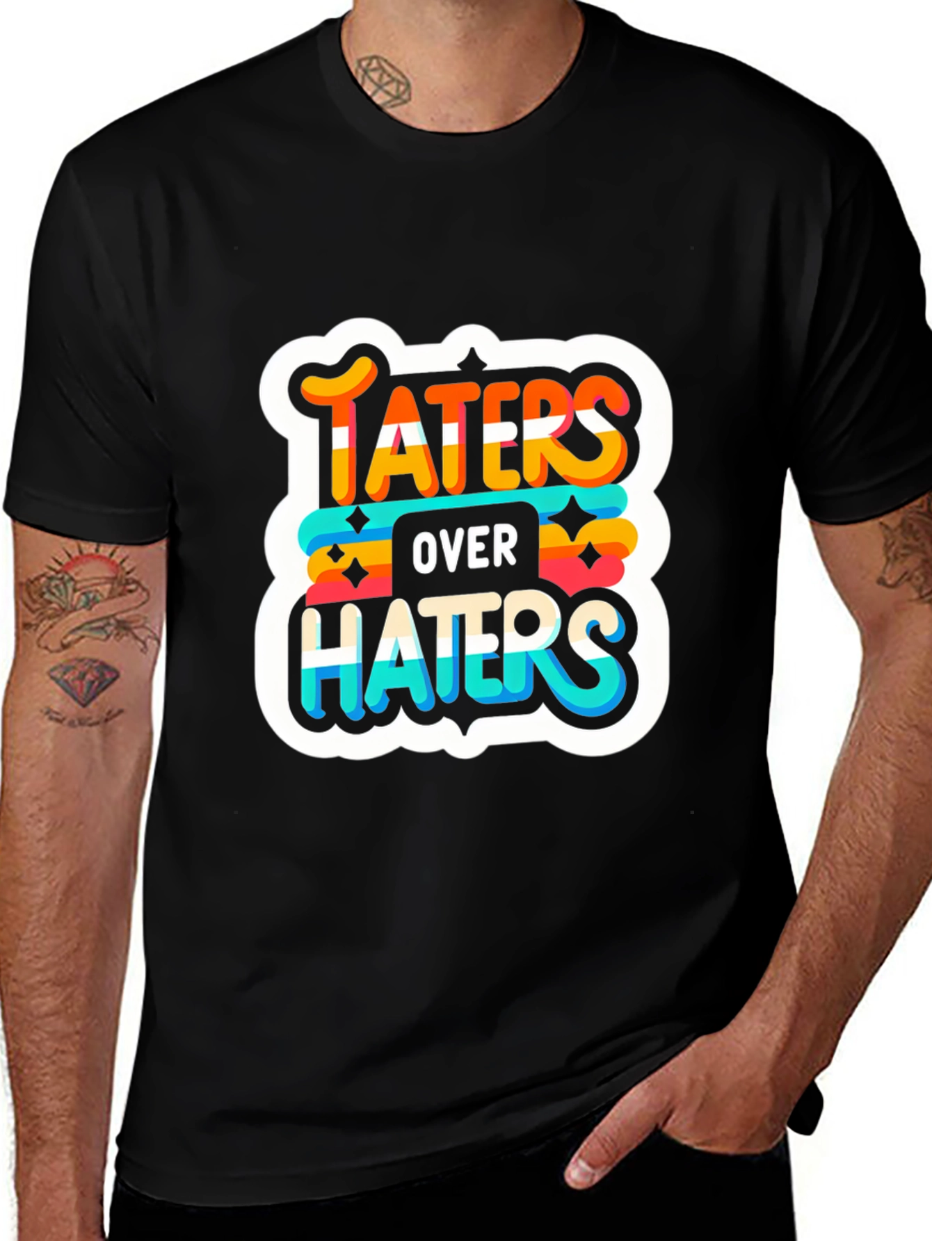 Variant 21 of Taters Over Haters Graphic Tee