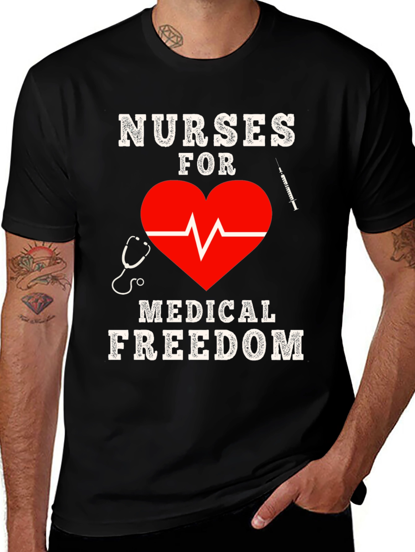 Variant 29 of Nurses for Medical Freedom T-Shirt