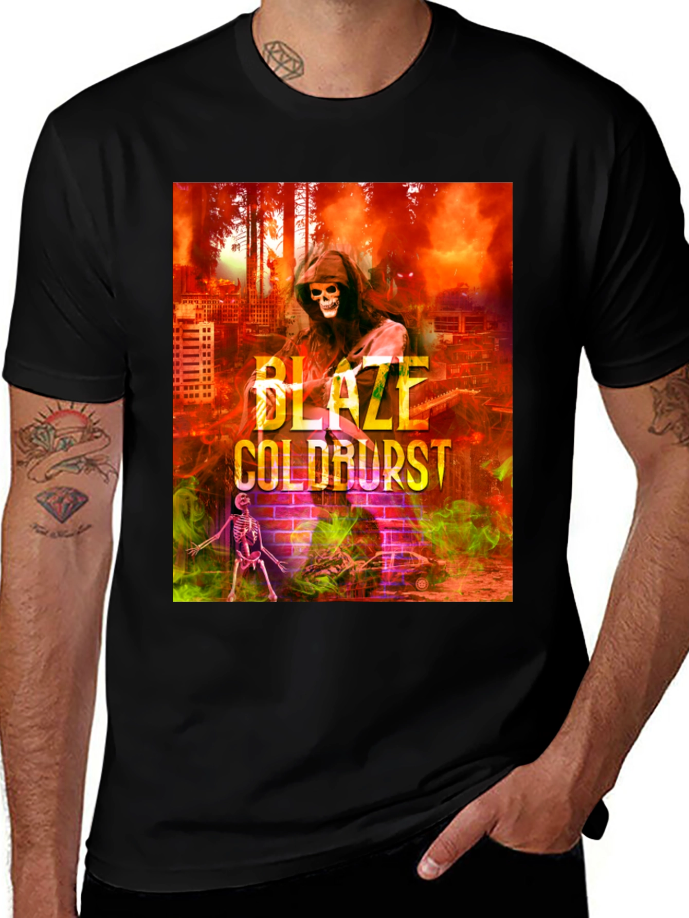 Variant 5 of Blaze Coldburst Graphic Tee