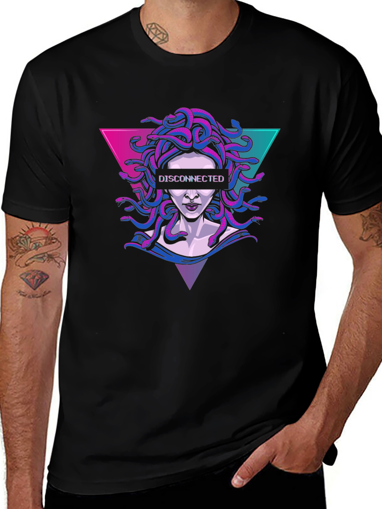 Variant 26 of Disconnected Medusa Graphic Tee