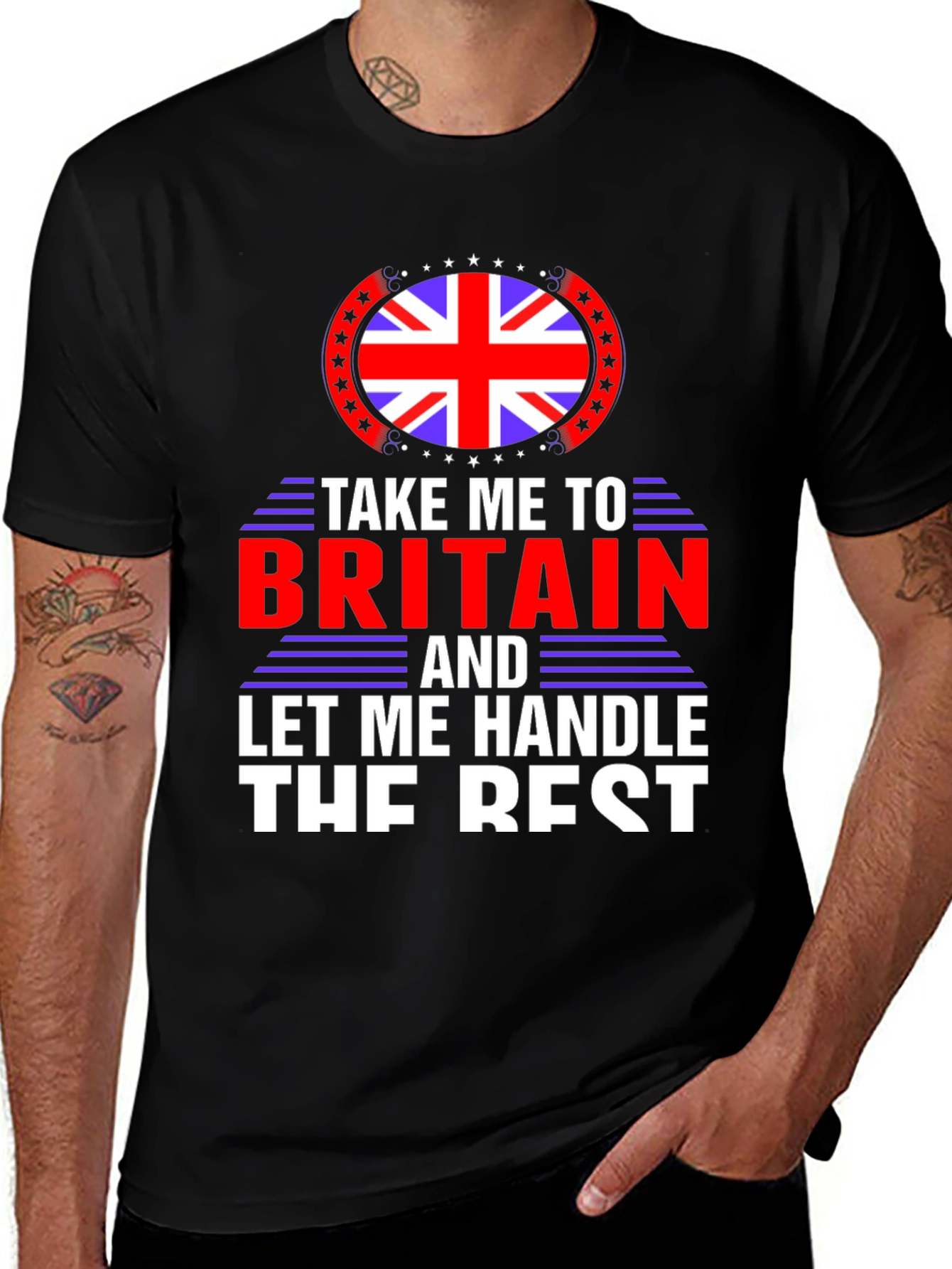 Take Me To Britain Graphic T-Shirt