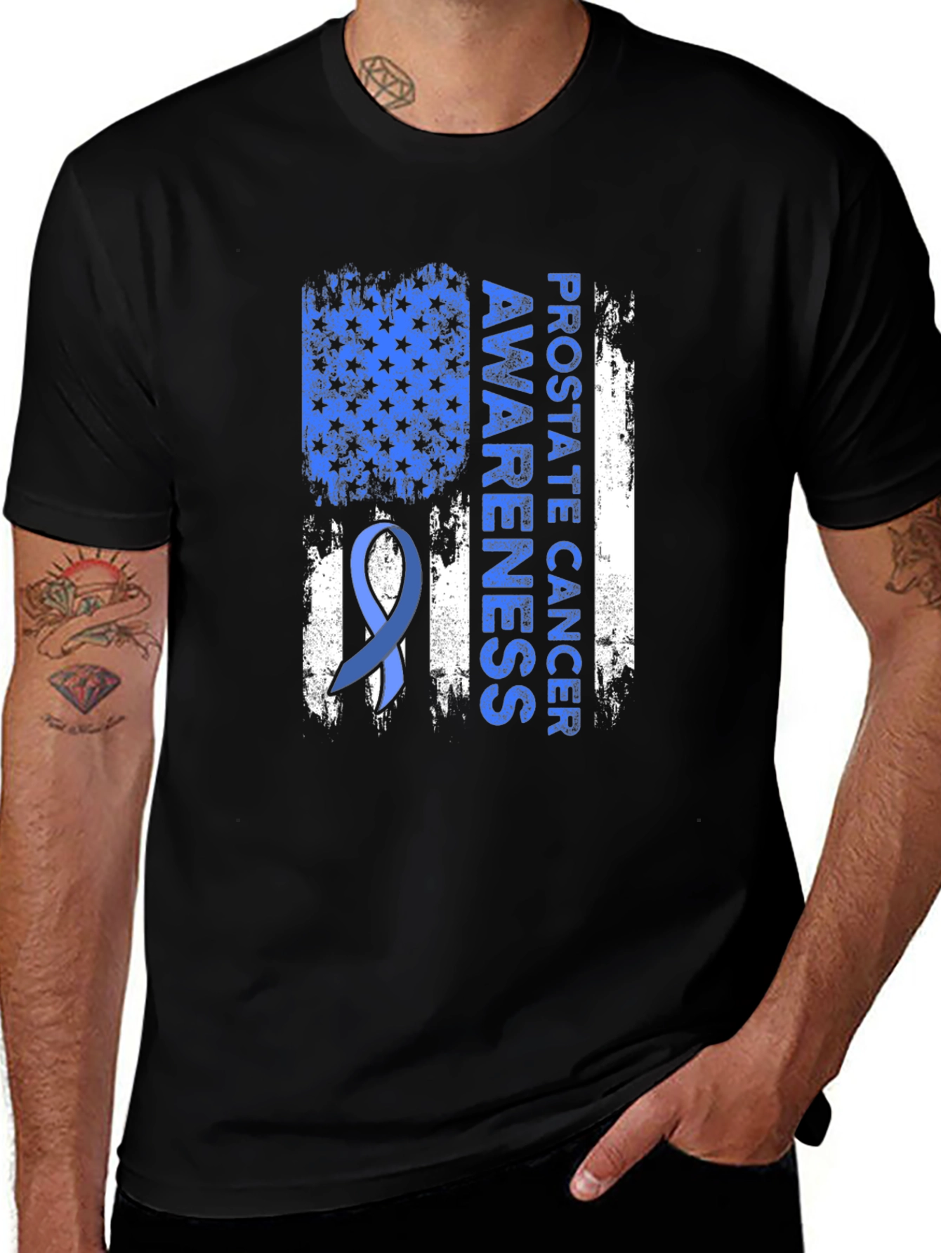 Variant 5 of Prostate Cancer Awareness Graphic T-Shirt