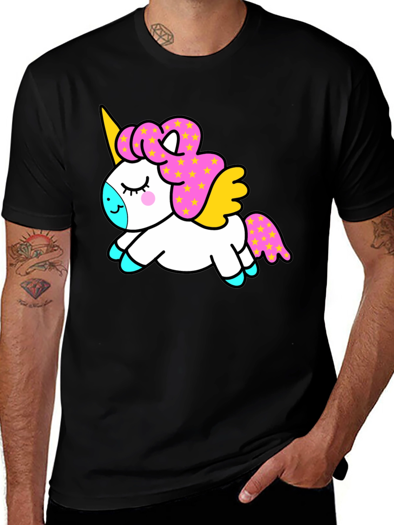 Variant 29 of Unicorn Graphic T-Shirt - Fun & Stylish
