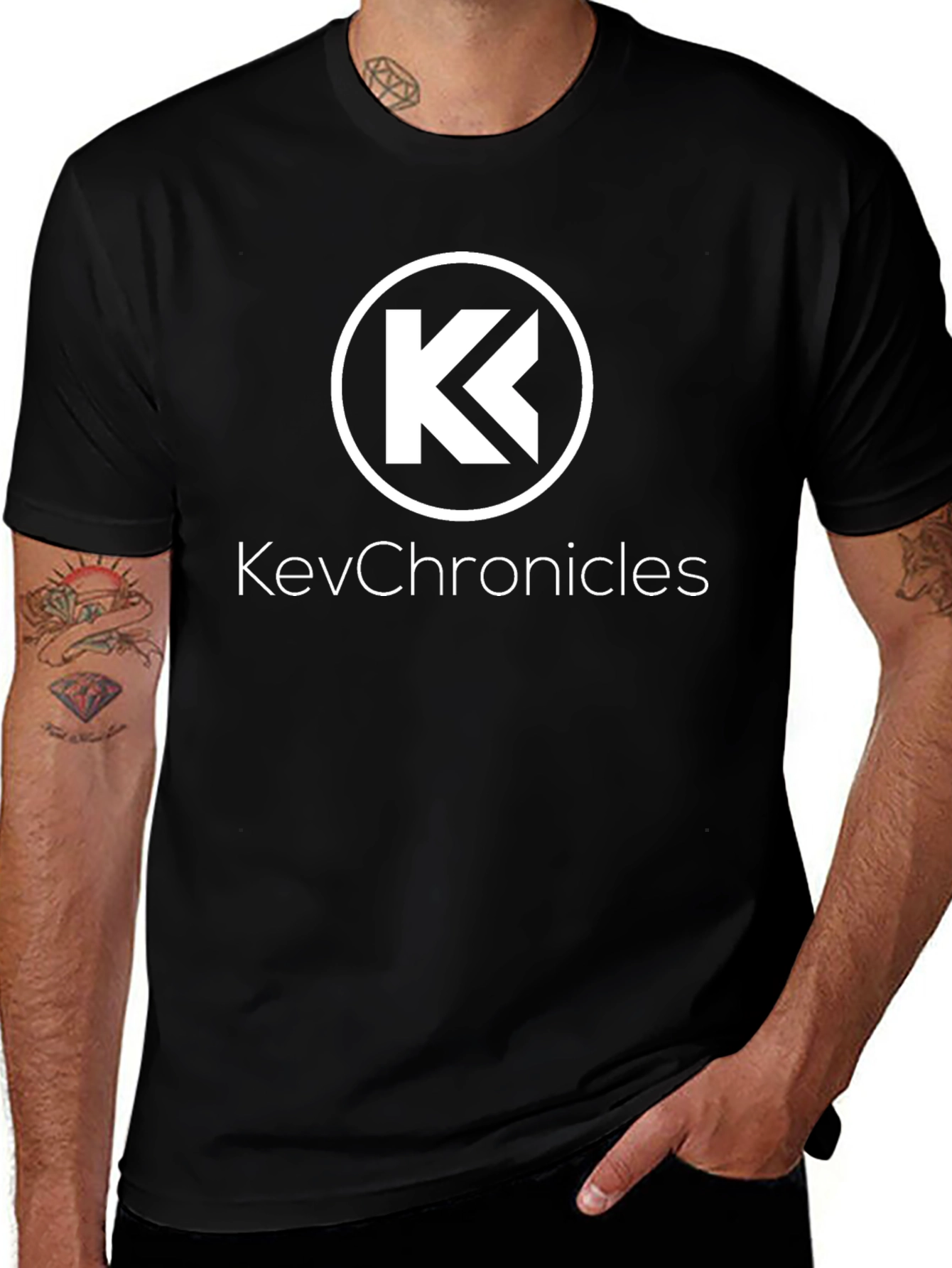 Variant 24 of KevChronicles Black Graphic Tee