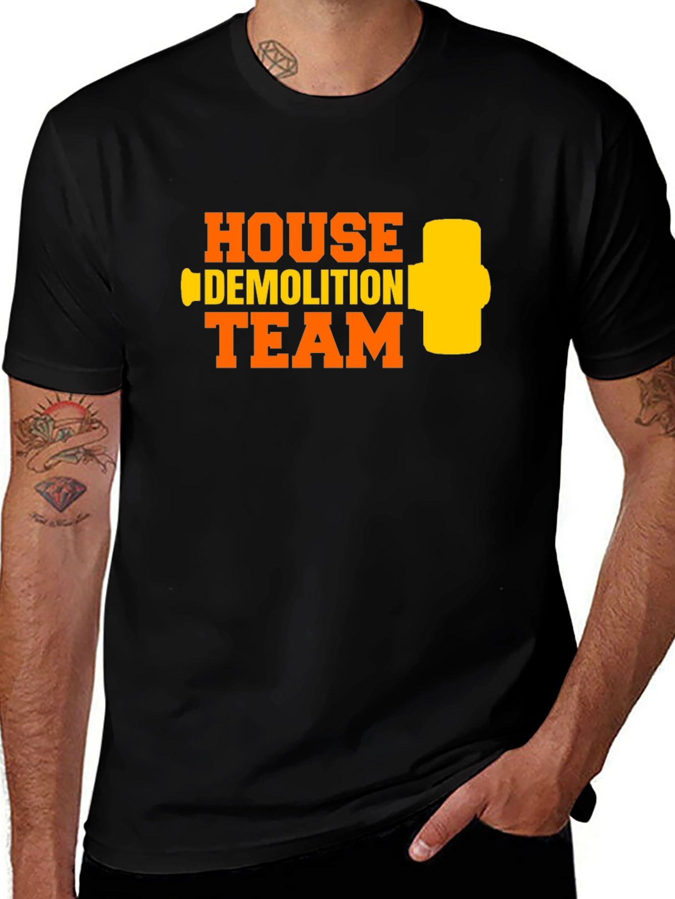 Variant 27 of House Demolition Team Graphic Tee