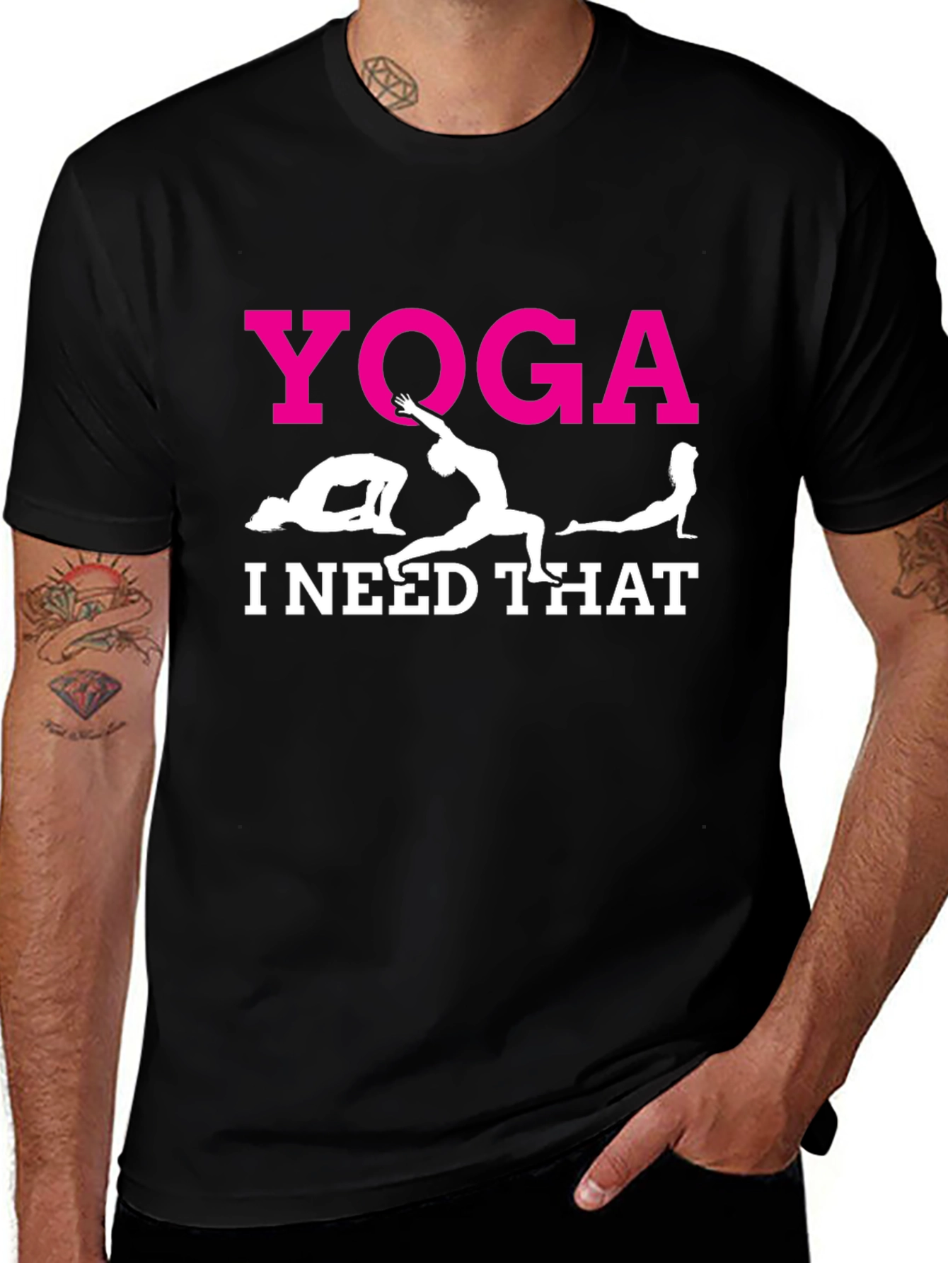 Variant 18 of Yoga Lover T-Shirt - I Need That Tee!