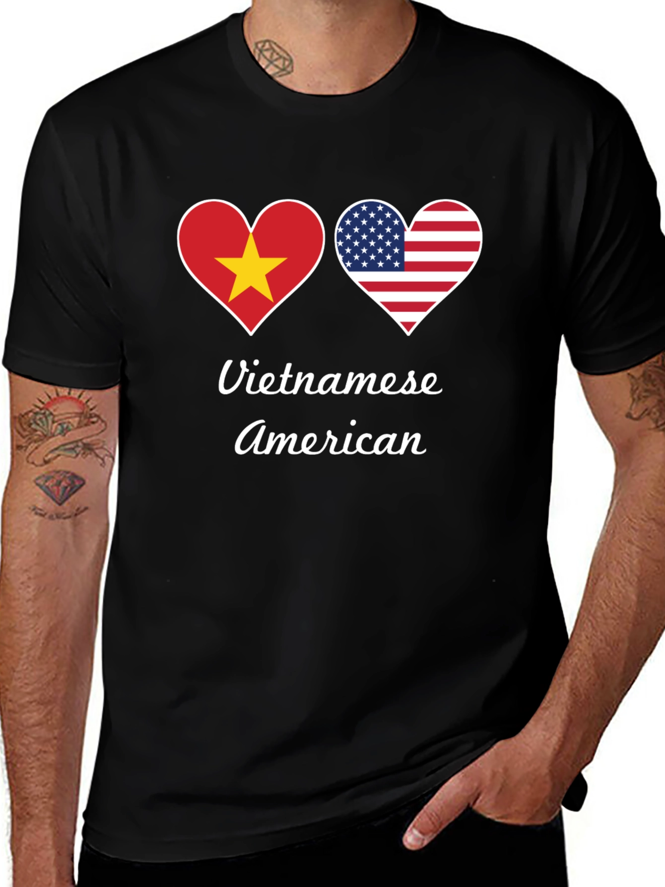 Variant 15 of Vietnamese American Pride Tee