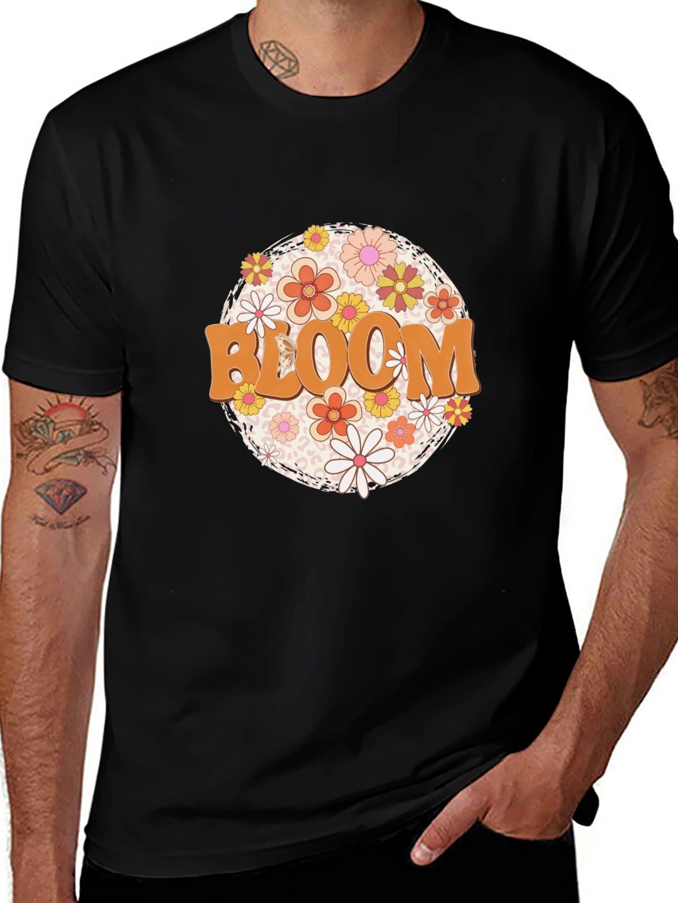 Bloom Flower Graphic T-Shirt