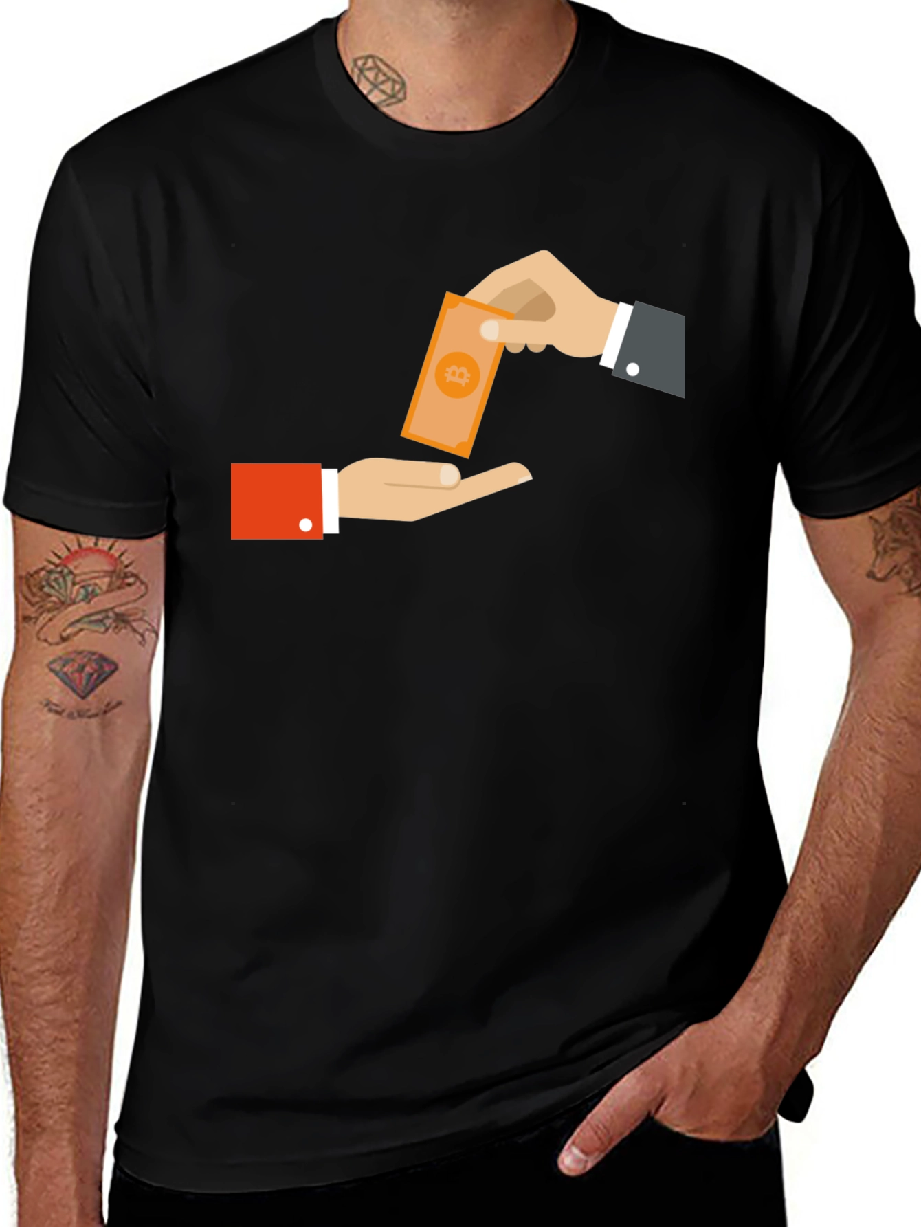 Bitcoin Exchange Graphic Tee