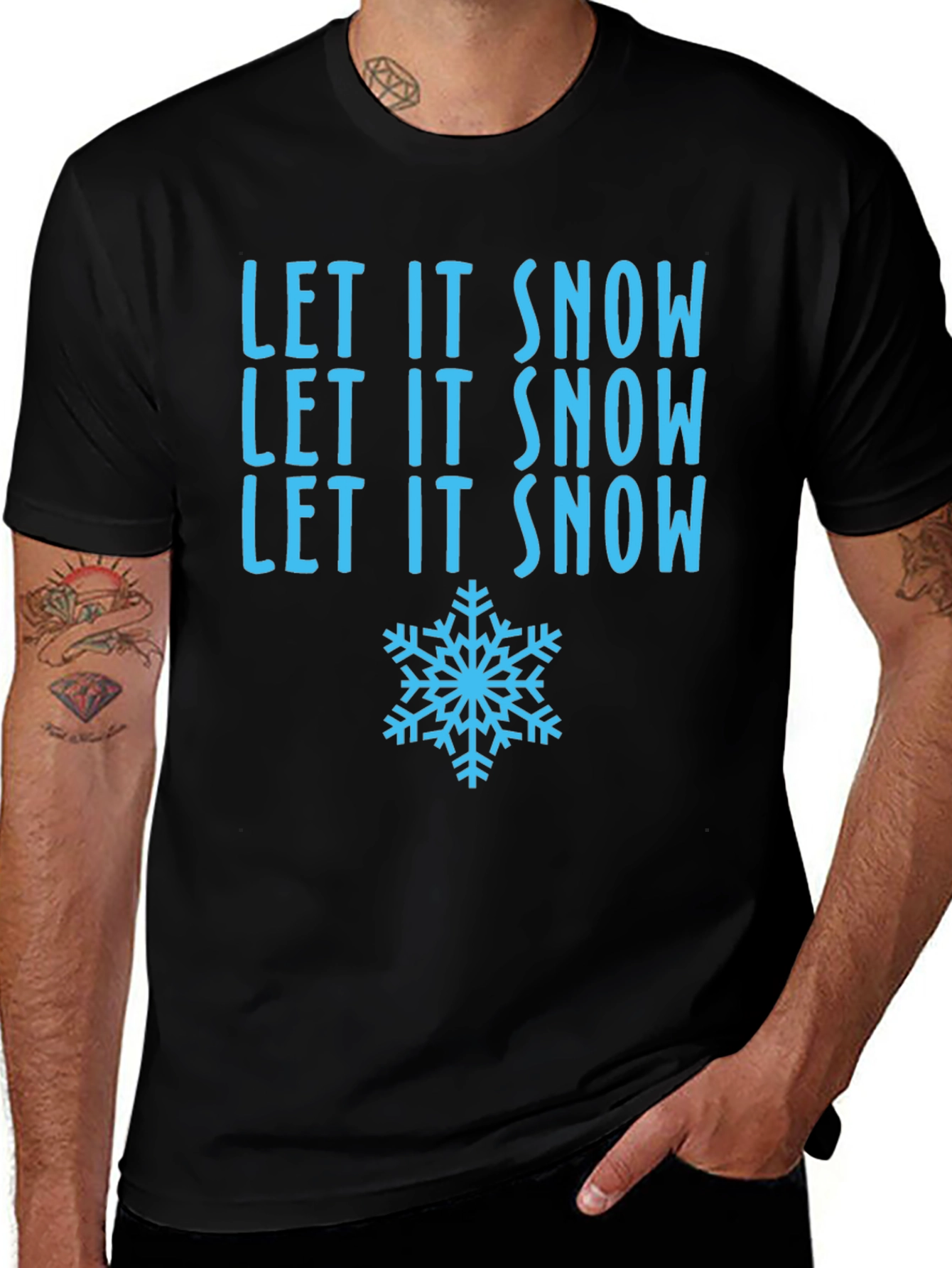 Let It Snow Holiday T-Shirt