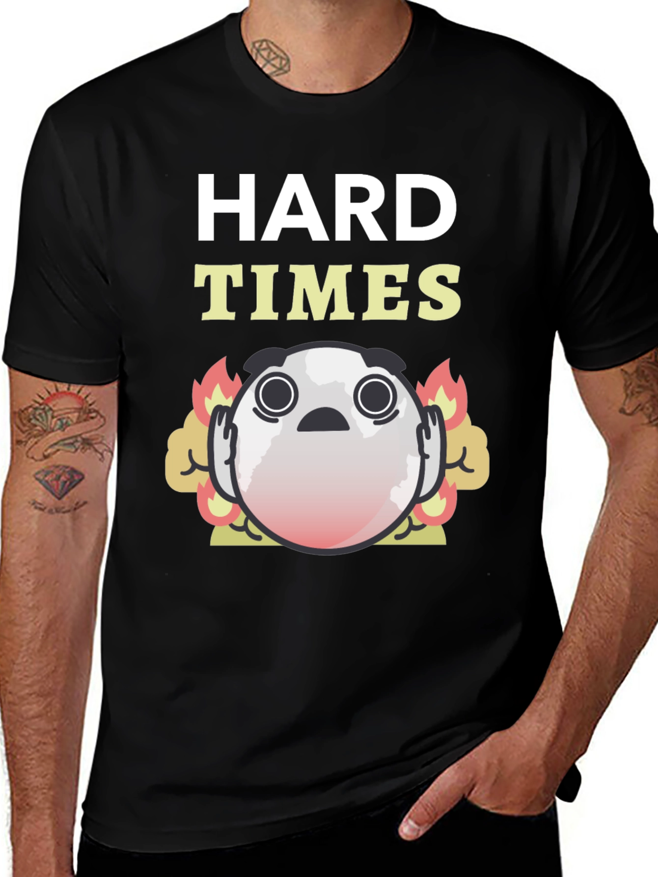 Variant 9 of Hard Times T-Shirt - Funny Graphic Tee