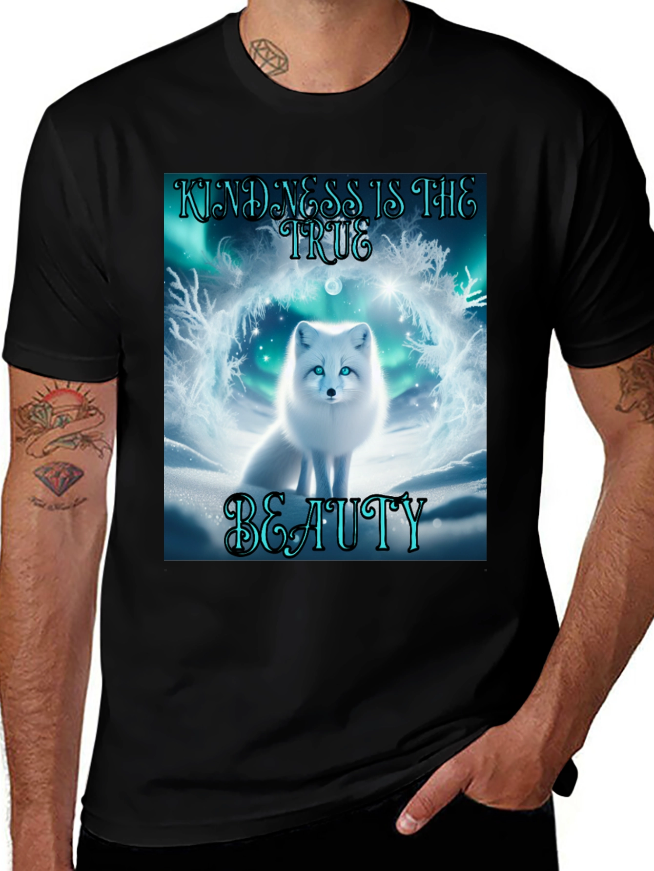 Kindness is True Beauty Fox T-Shirt