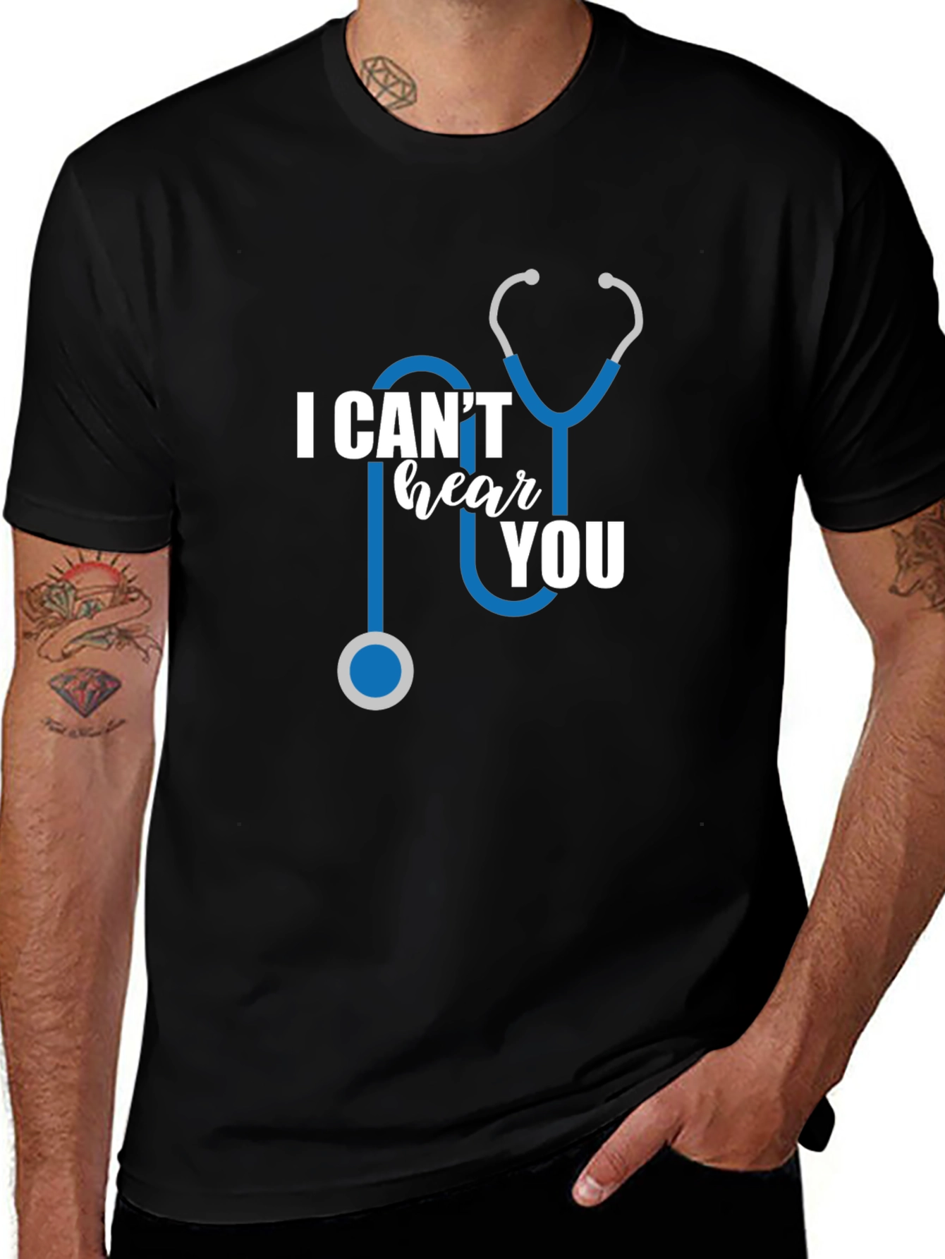 Variant 25 of I Can't Hear You Funny Doctor T-Shirt