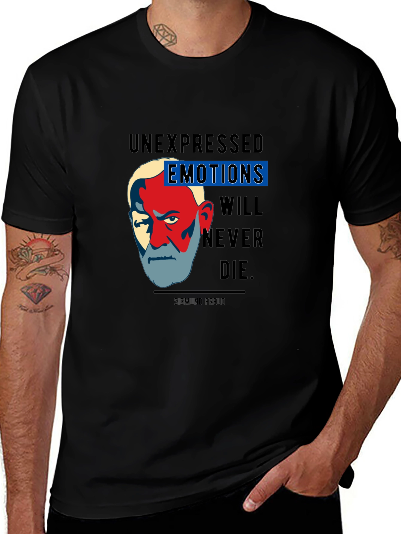 Variant 17 of Sigmund Freud Quote Graphic T-Shirt