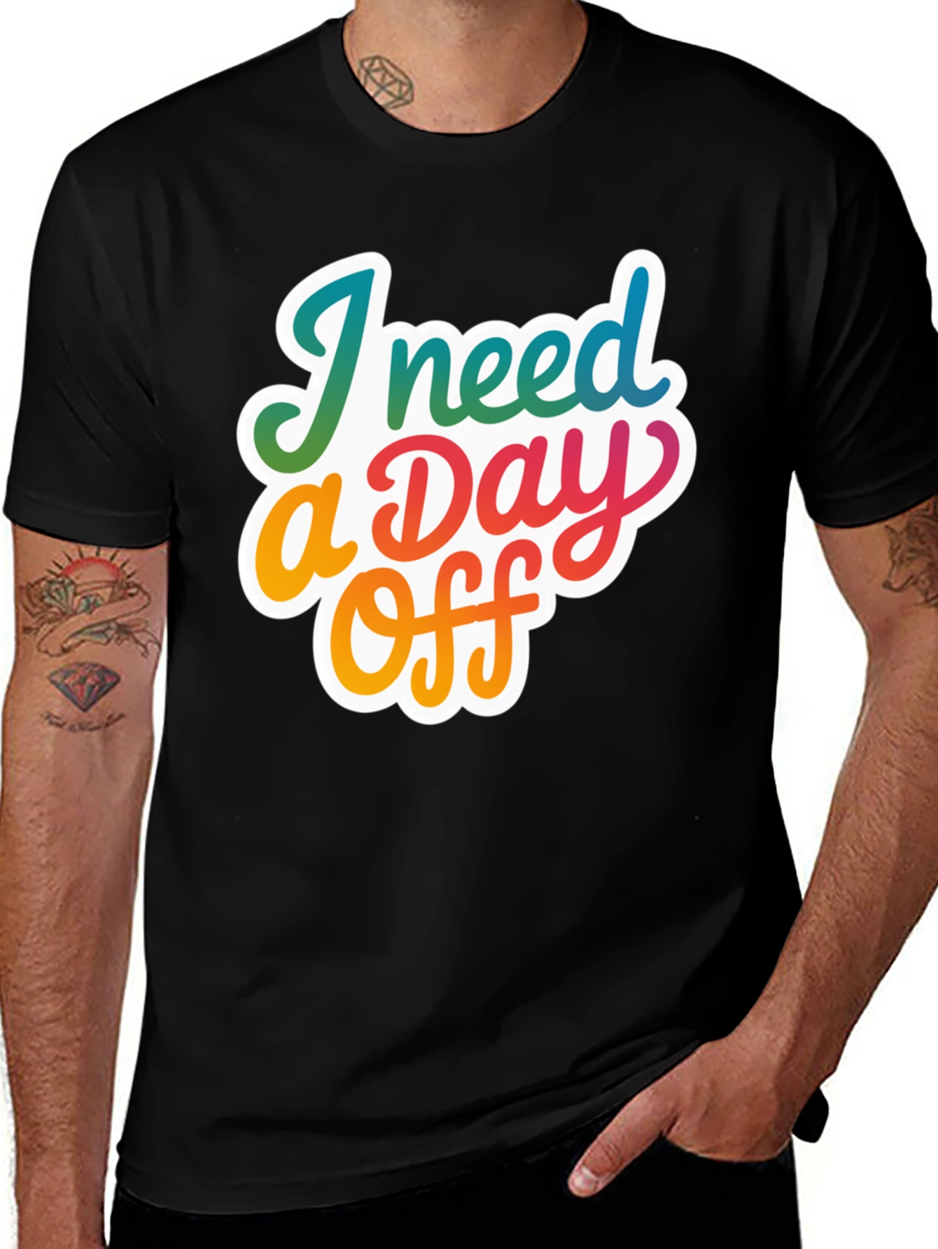 Variant 15 of I Need a Day Off Men's T-Shirt