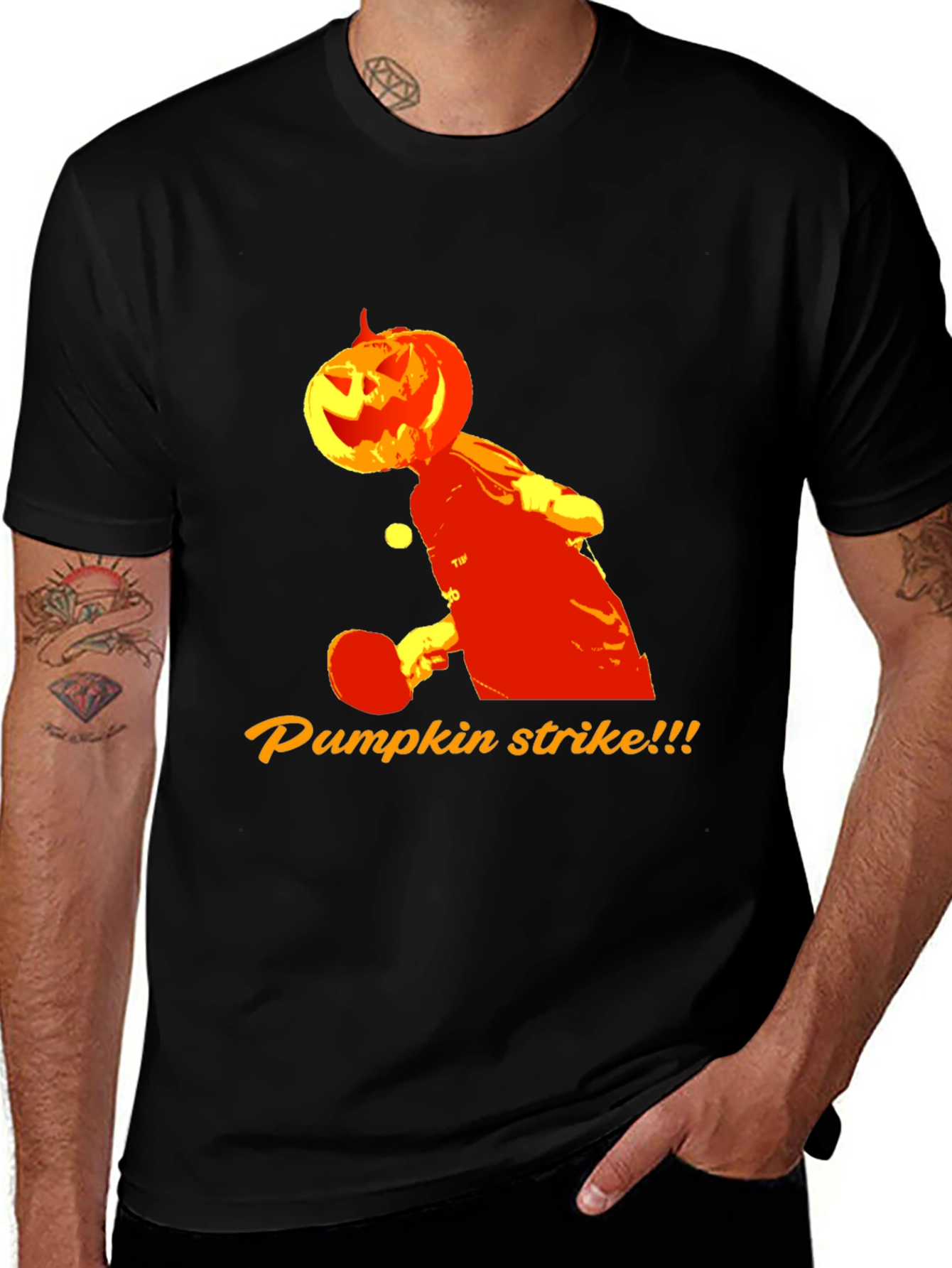 Pumpkin Strike Halloween T-Shirt