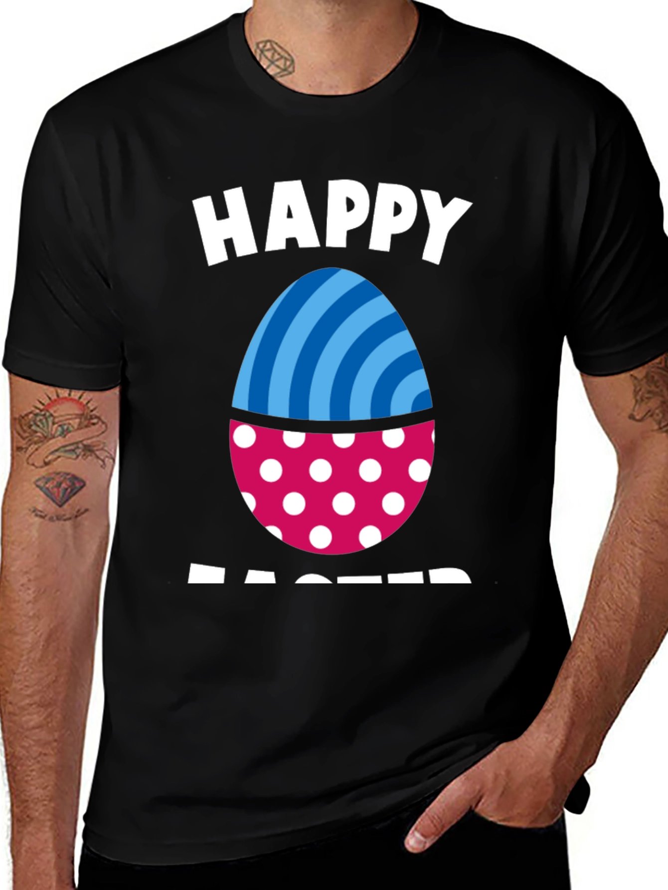 Happy Easter Egg Graphic Tee