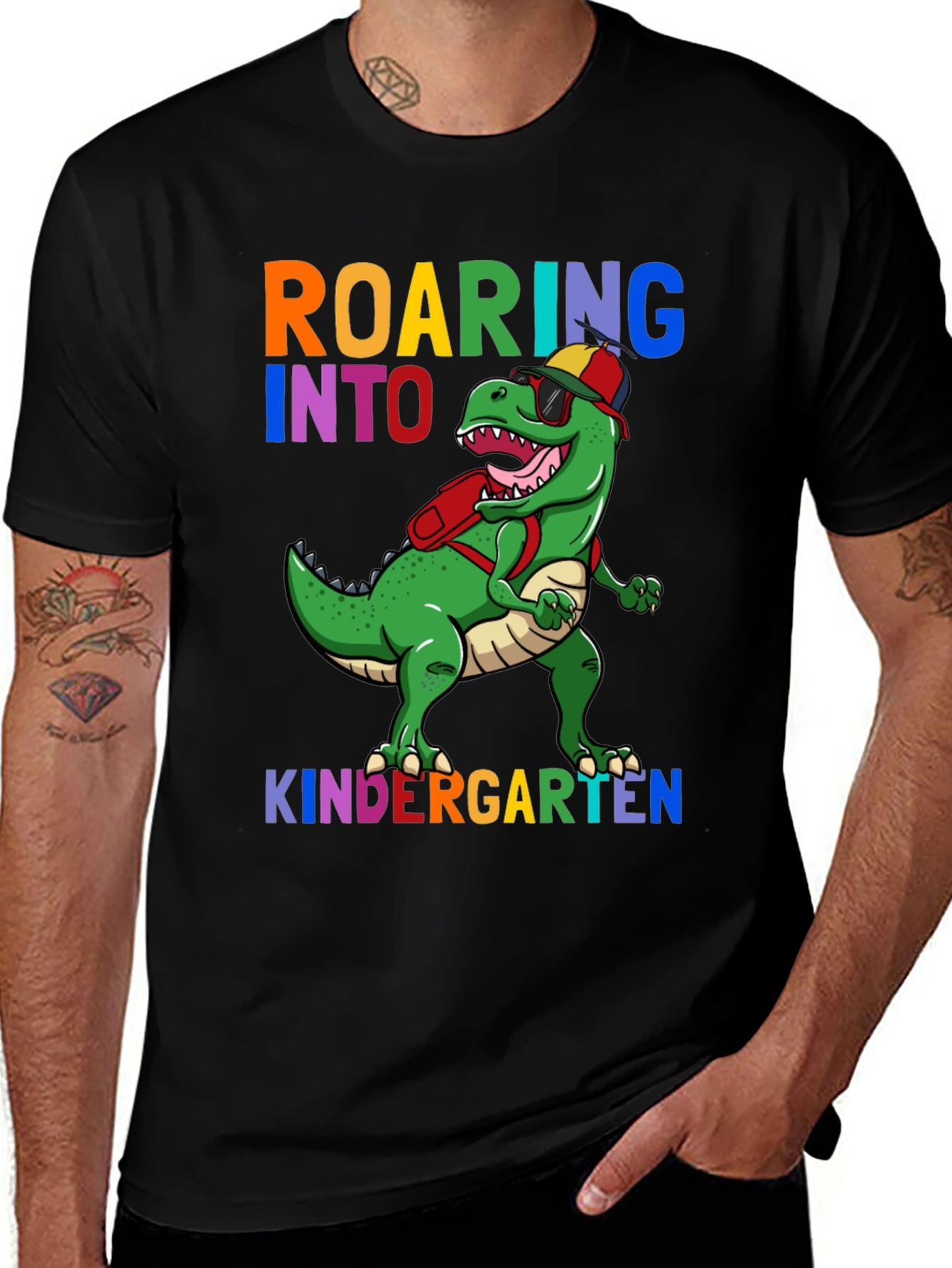 Variant 18 of Roaring Into Kindergarten T-Shirt
