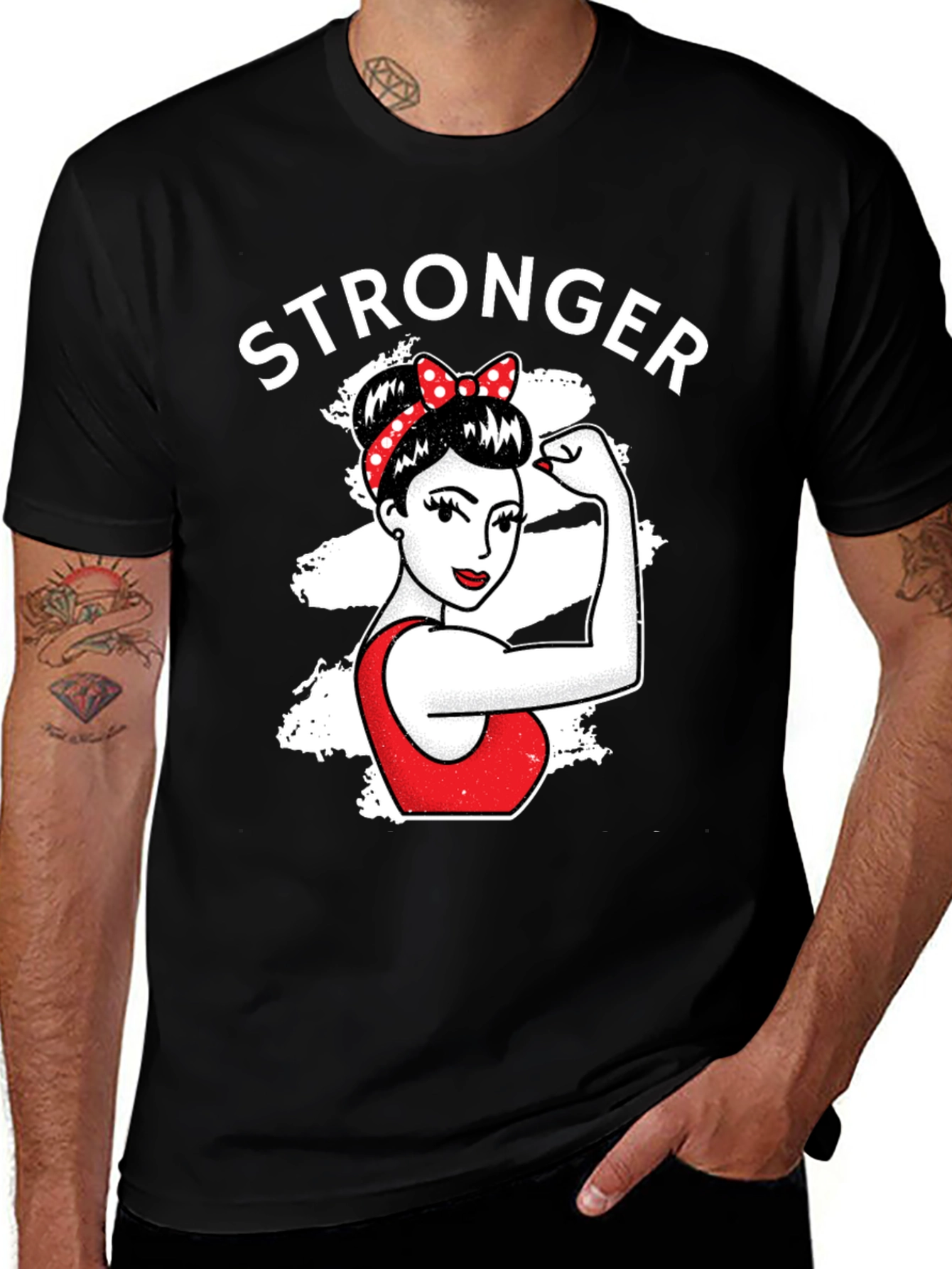 Variant 12 of Stronger Woman Graphic Tee