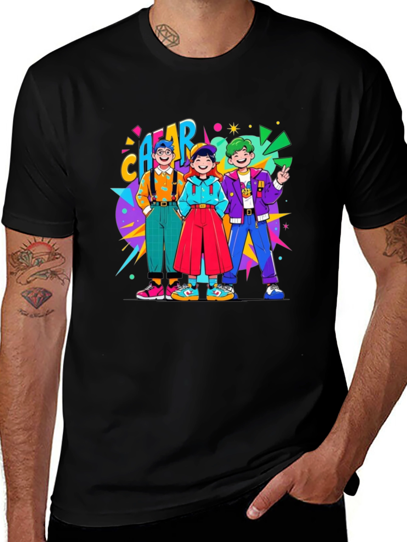 Variant 26 of Retro Cartoon T-Shirt