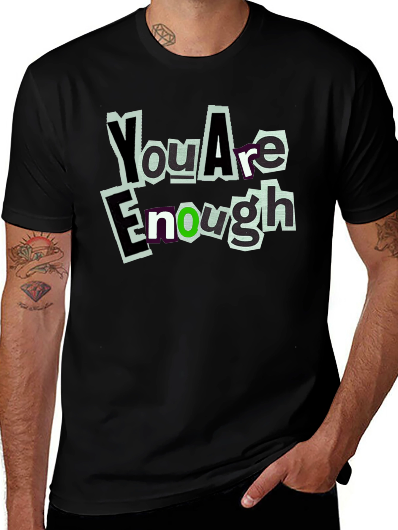 Variant 22 of You Are Enough Graphic Tee