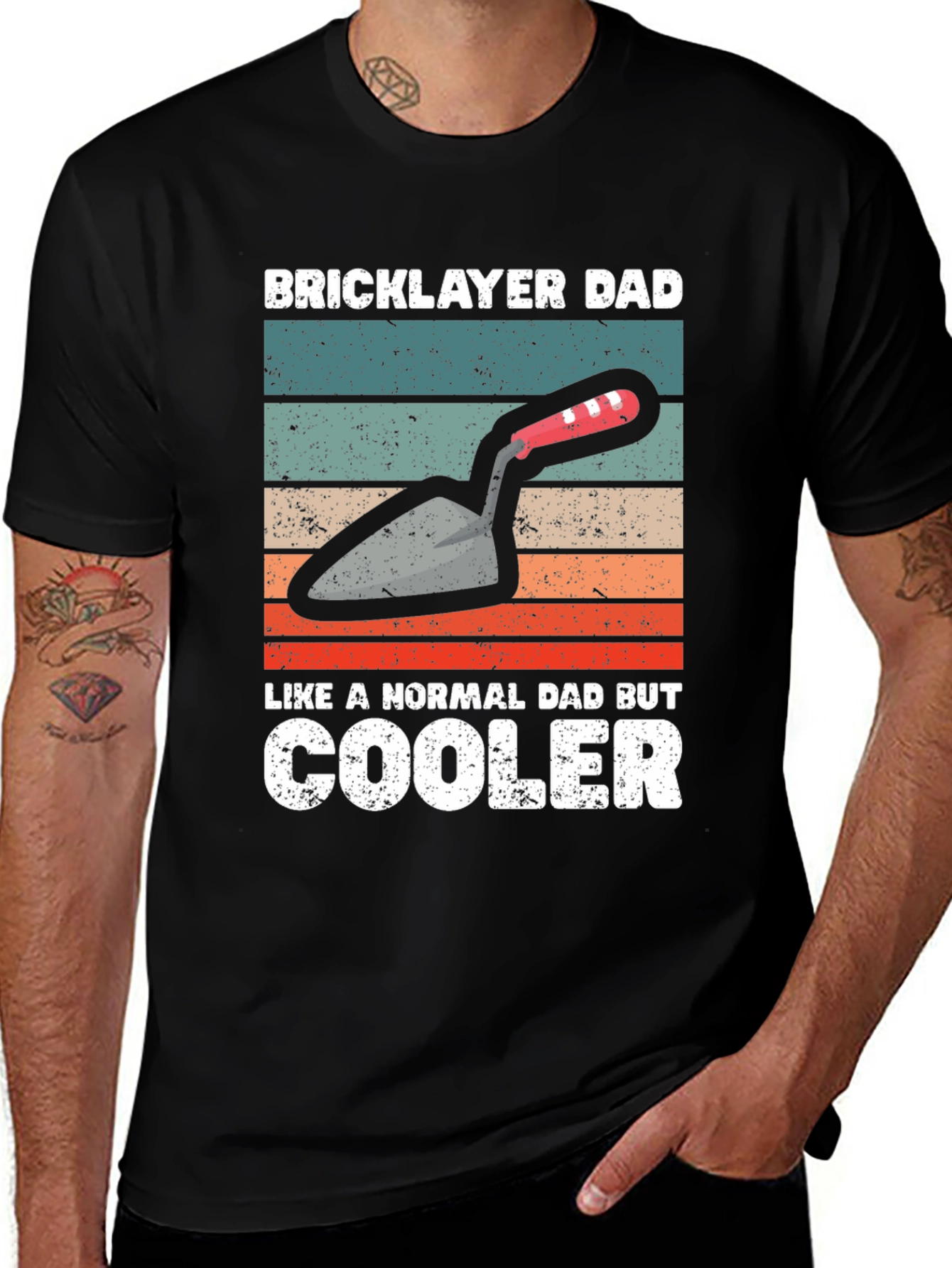 Bricklayer Dad T-Shirt - Cool Dad Tee