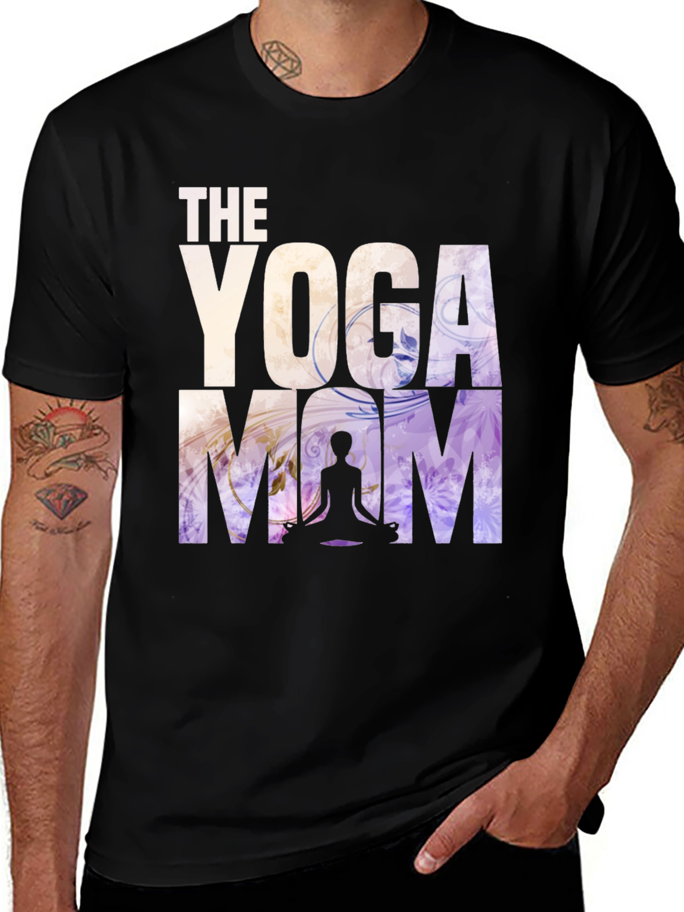 Variant 27 of The Yoga Mom Graphic T-Shirt