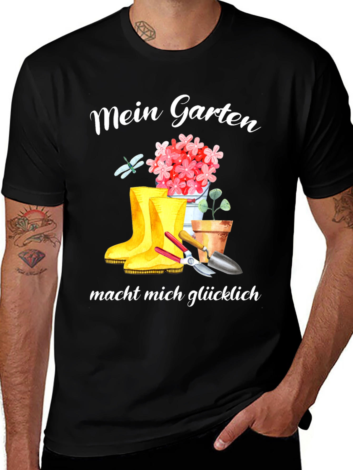 Variant 12 of Mein Garten Makes Me Happy T-Shirt