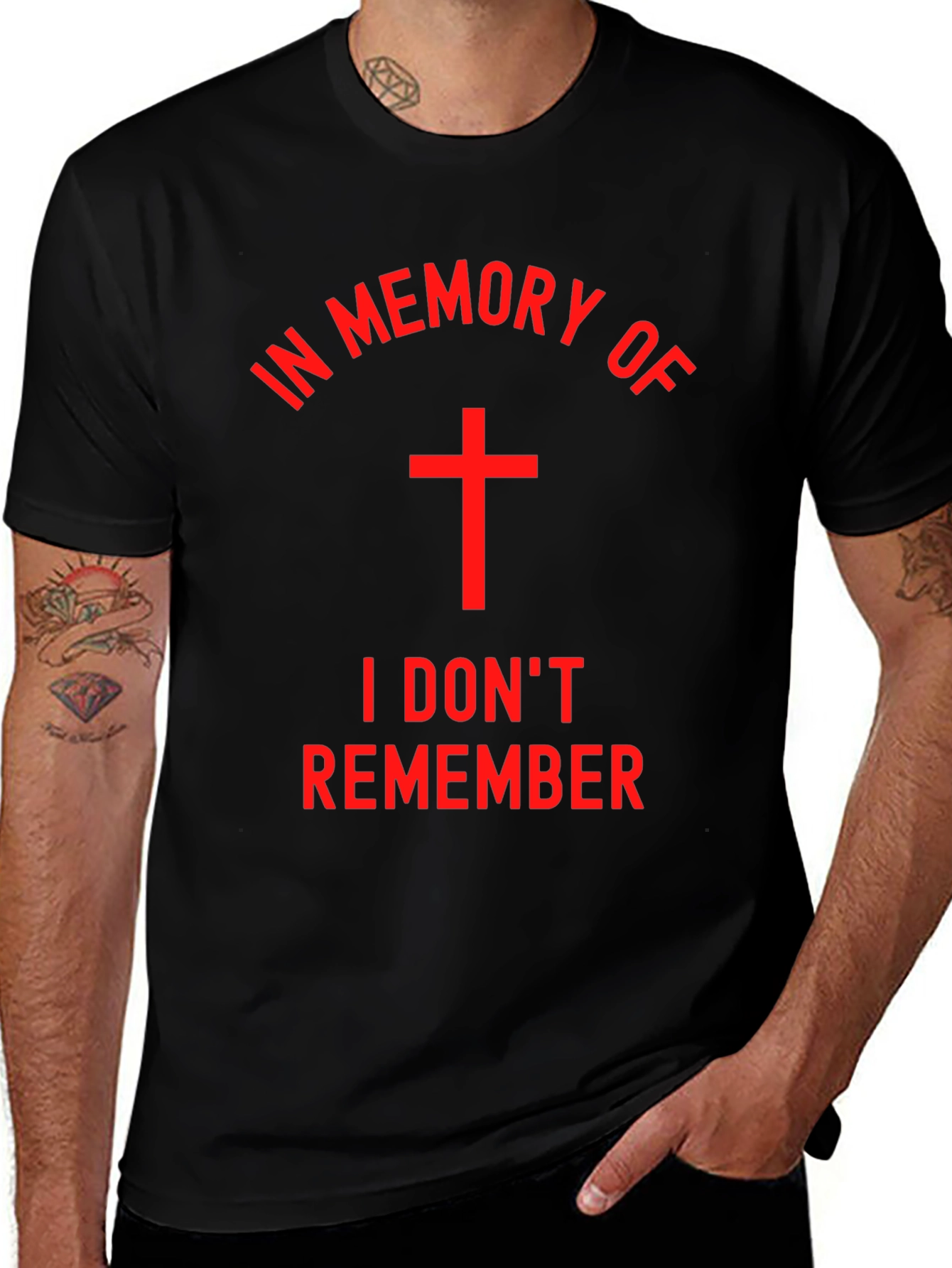 Variant 29 of In Memory Of Funny Graphic T-Shirt