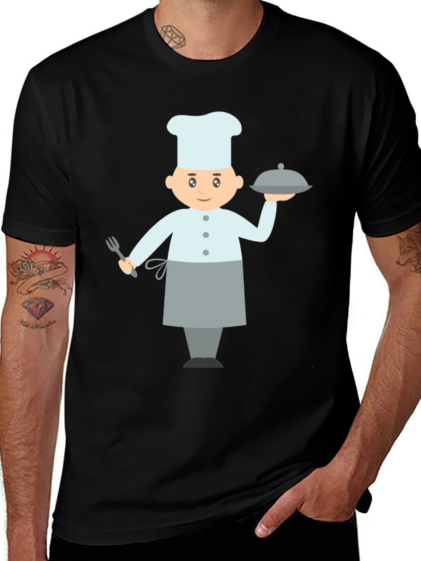 Chef Graphic T-Shirt: Culinary Humor Tee
