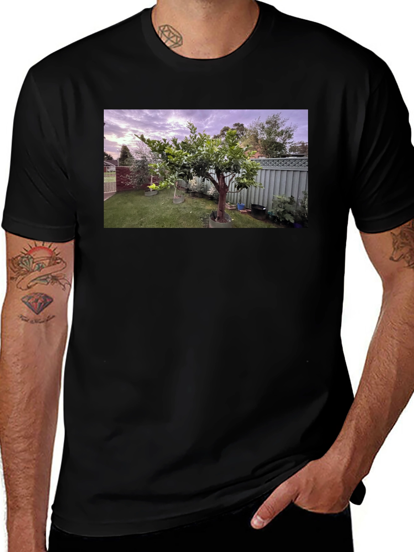 Variant 23 of Backyard Garden T-Shirt