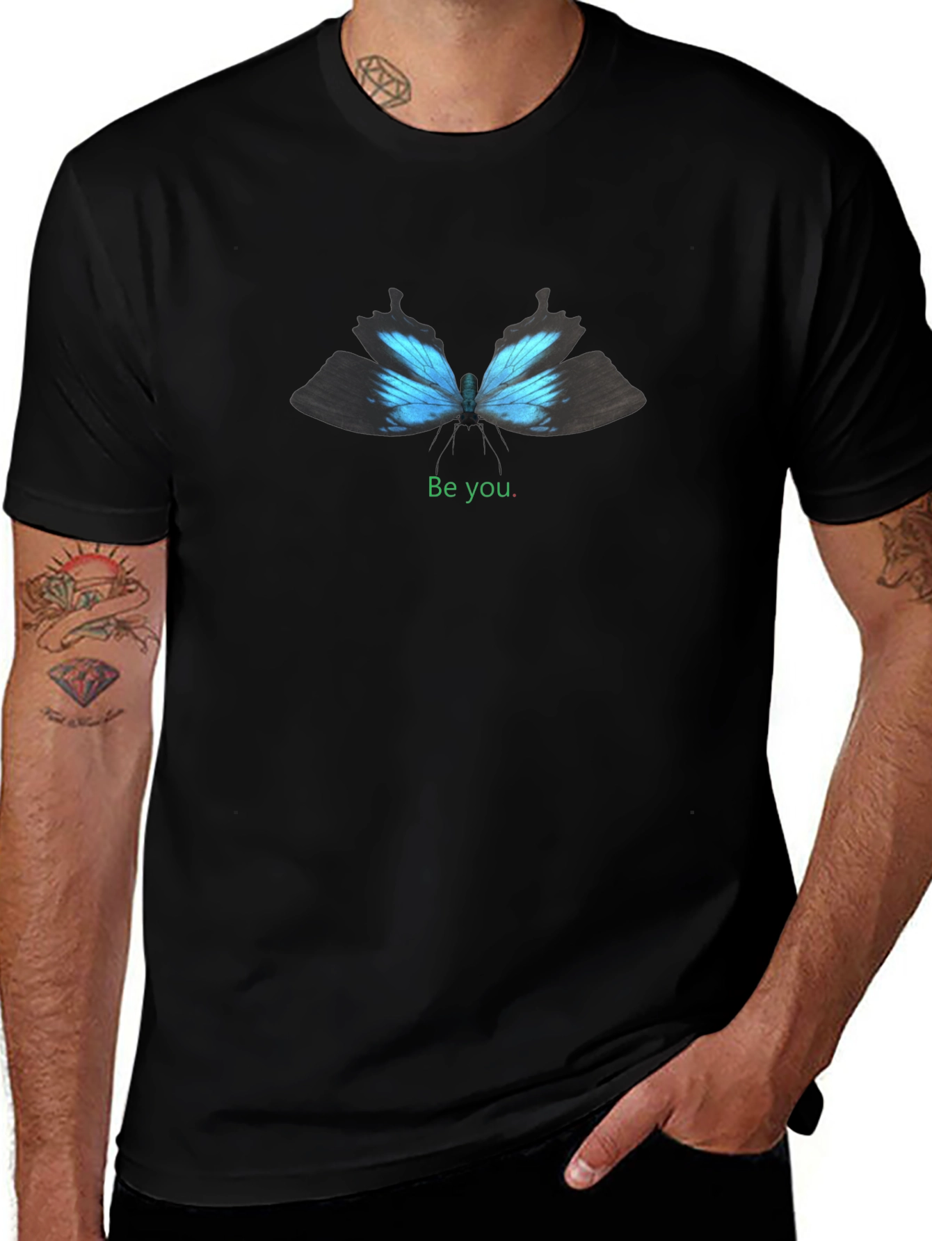 Be You Butterfly Graphic Tee