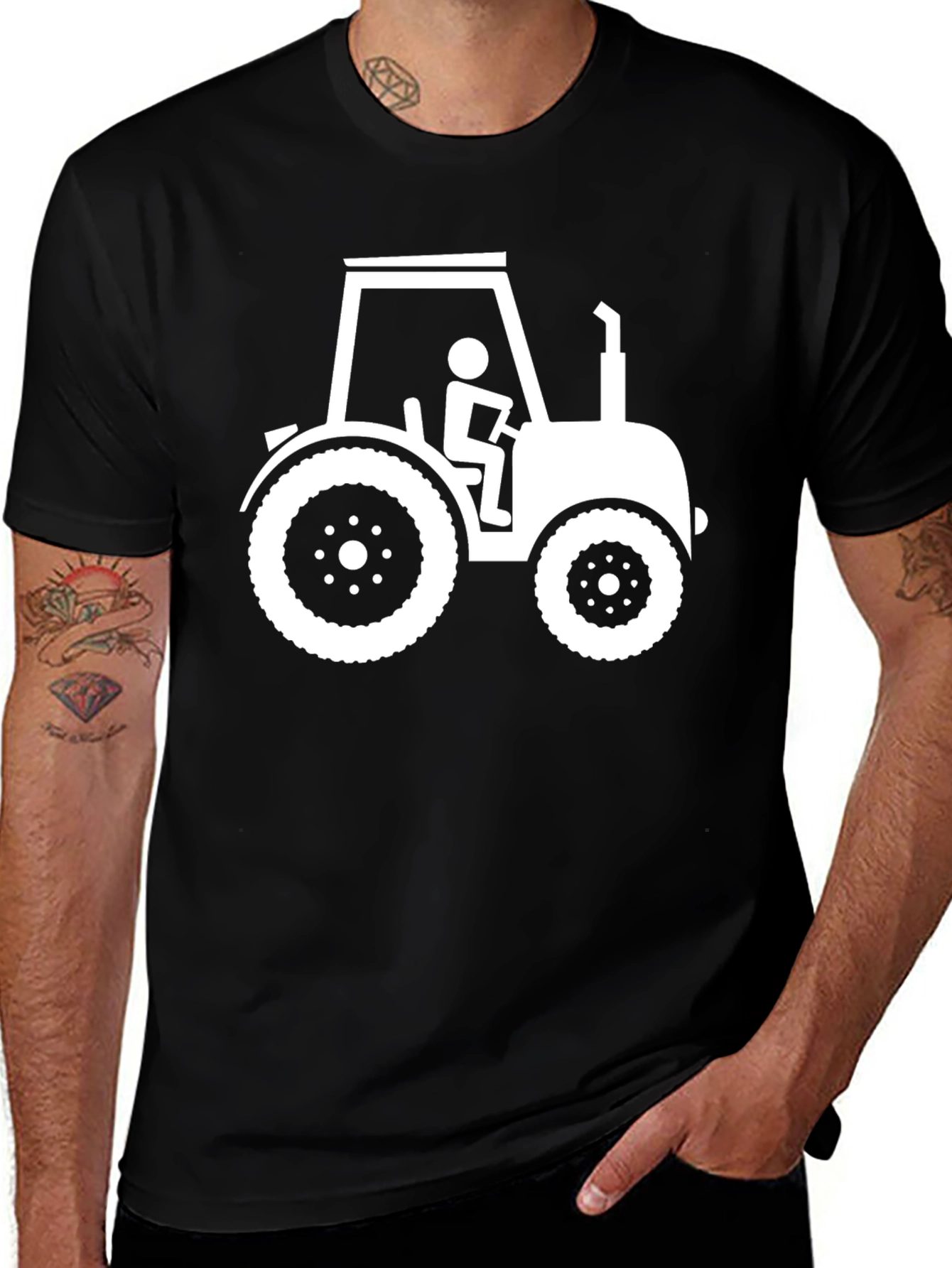 Tractor Graphic Tee - Farm Life Shirt