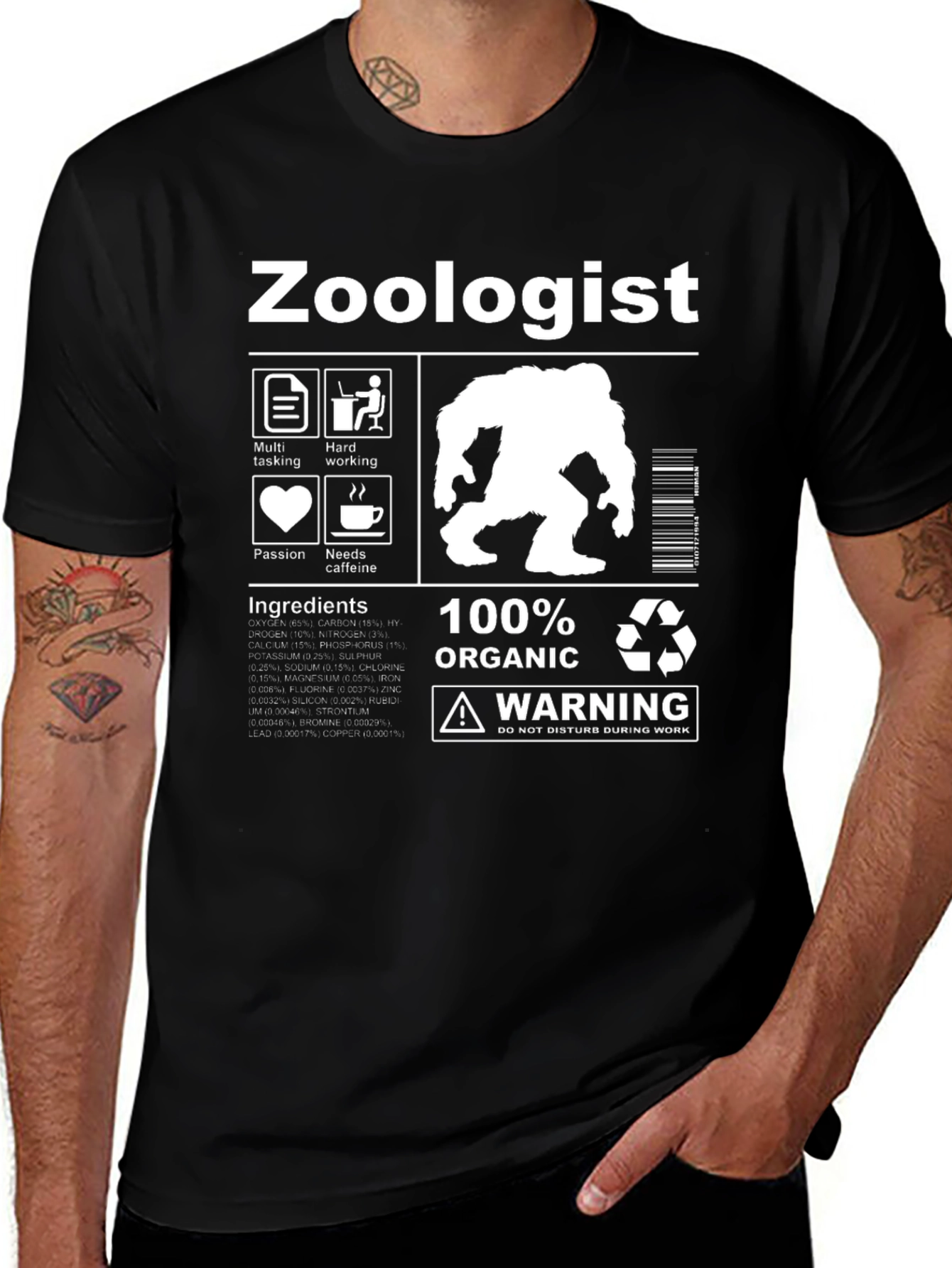 Variant 11 of Zoologist Organic Cotton T-Shirt