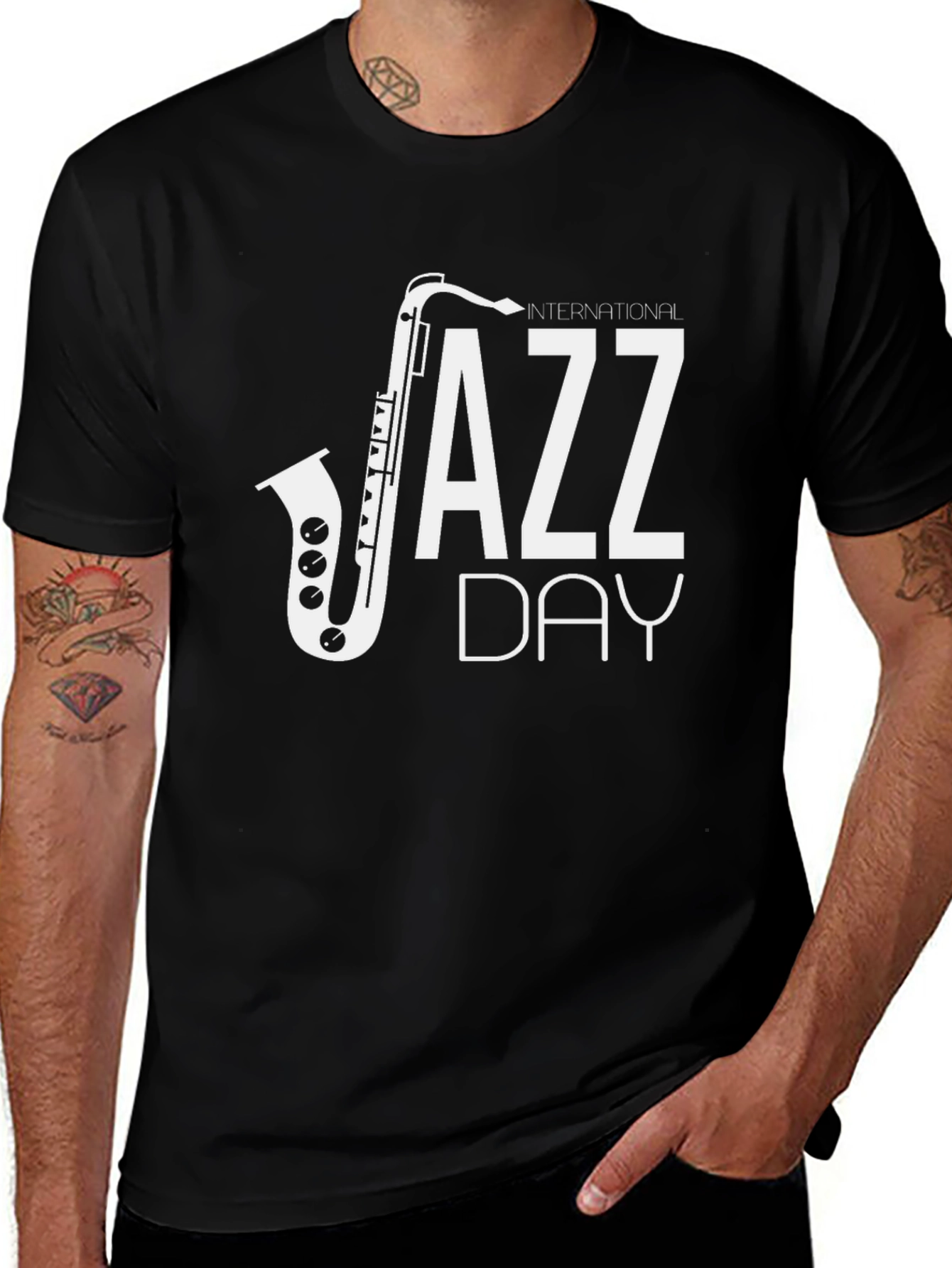 Variant 6 of International Jazz Day Black T-Shirt