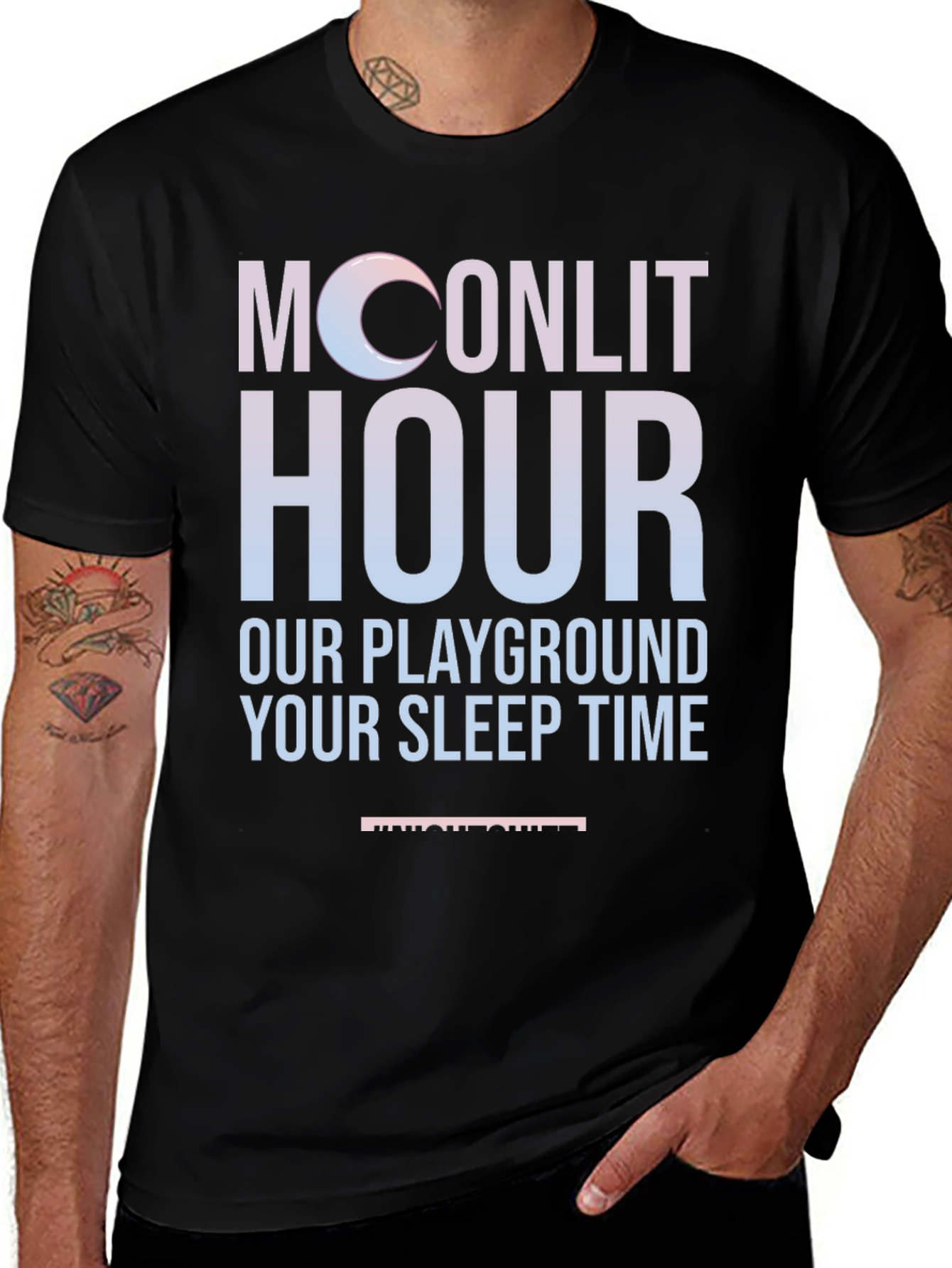 Variant 21 of Moonlit Hour Graphic Tee